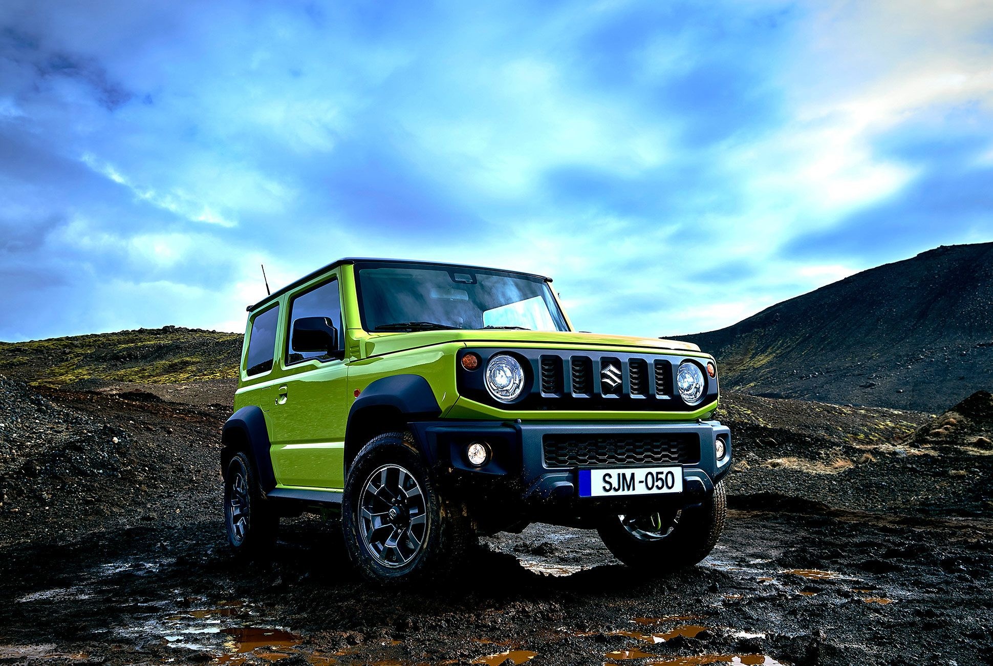 Suzuki Jimny, Design award winner, Maruti Suzuki model, Compact SUV, 1940x1300 HD Desktop