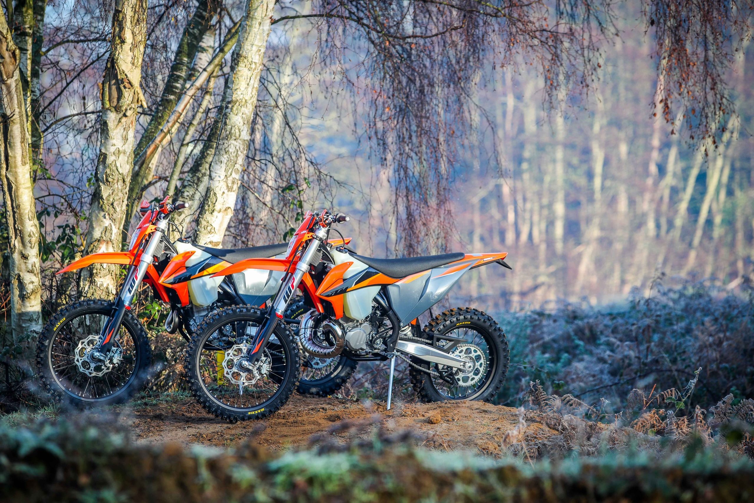 KTM 250 EXC, 2021 model test, Rust sports review, Off-road performance, 2560x1710 HD Desktop