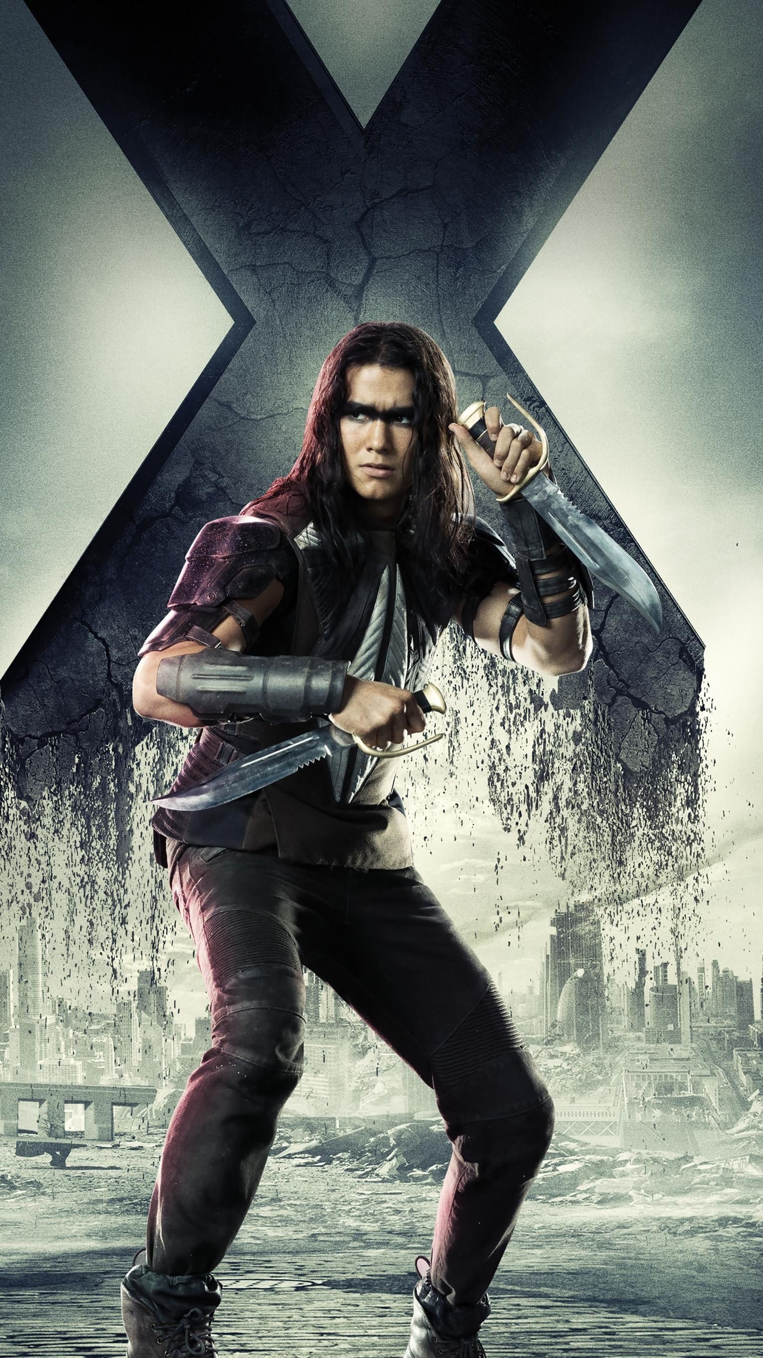 X-Men: Days of Future Past, Phone wallpaper, Warpath, Mutant team, 1540x2740 HD Phone