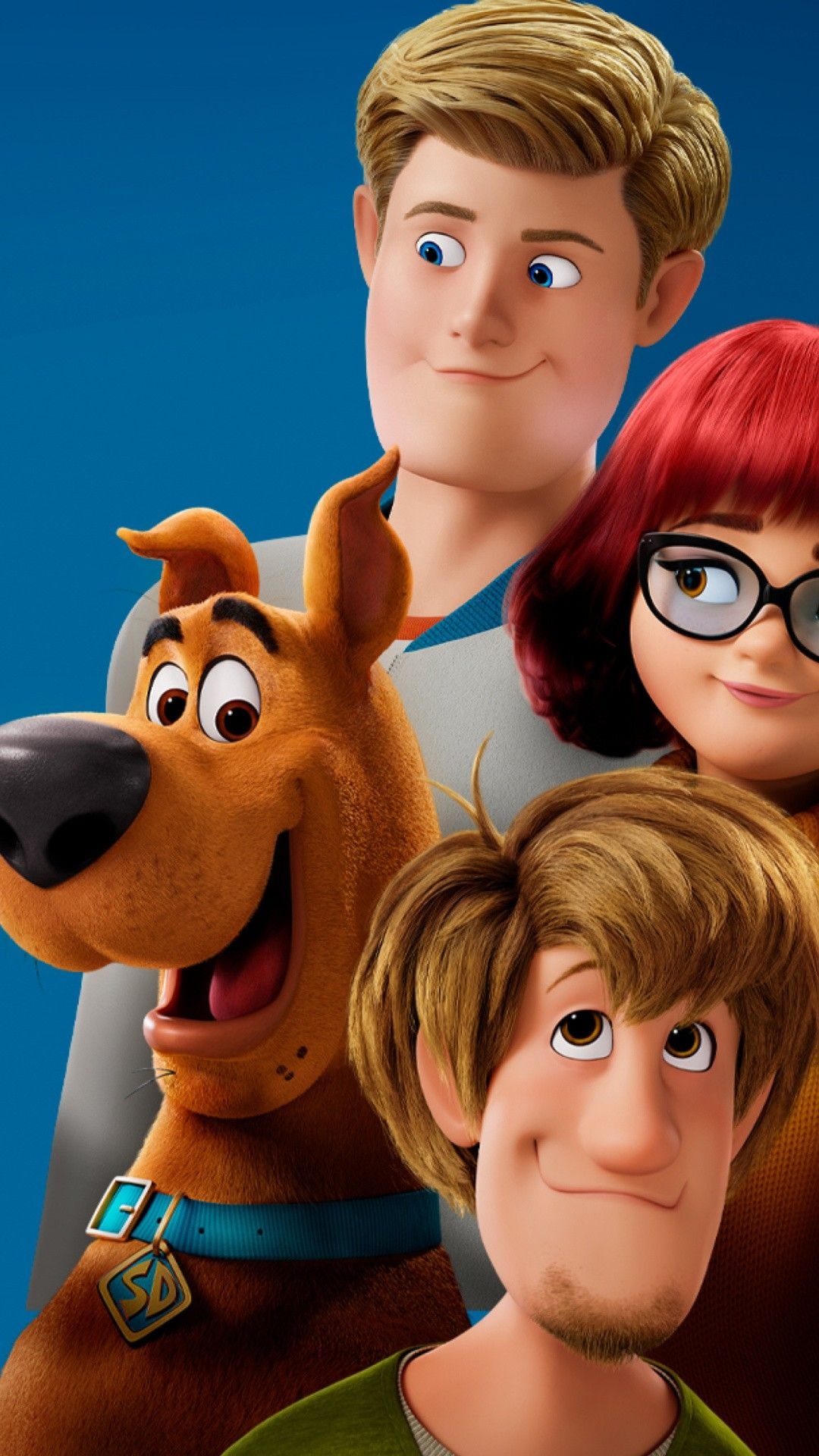 Scooby-Doo, Shaggy Rogers, Fred Jones, Velma Dinkley, Full HD Phone wallpaper