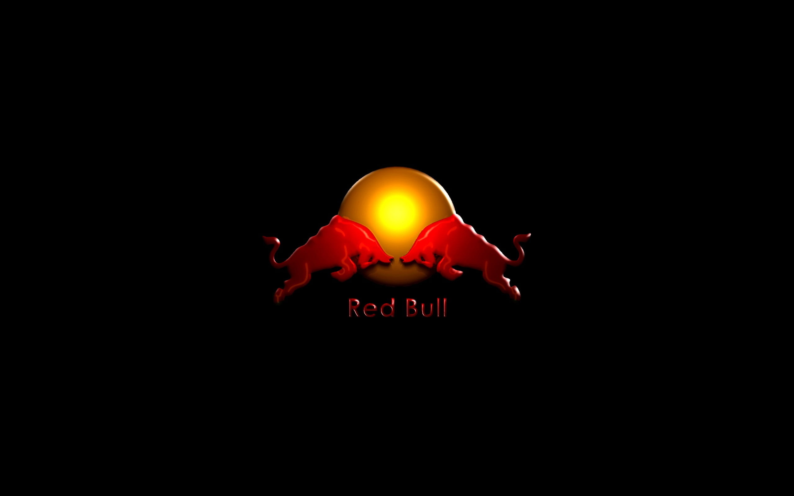 Red Bull Logo, Food, Racing Energy Drinks, 2560x1600 HD Desktop