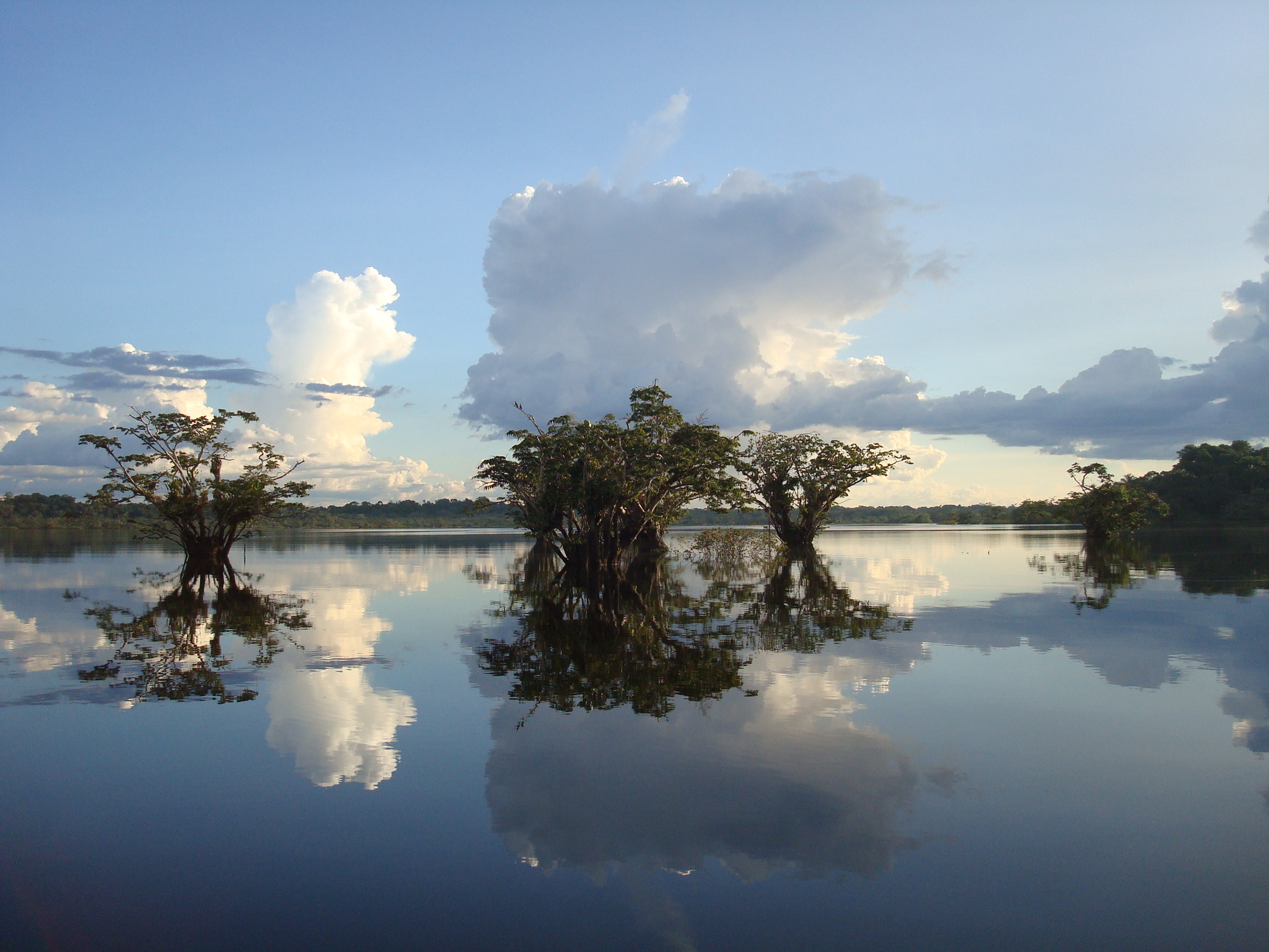 Cuyabeno National Park, Laguna Grande, Captivating lodge, Ecuadorian wildlife, 2050x1540 HD Desktop