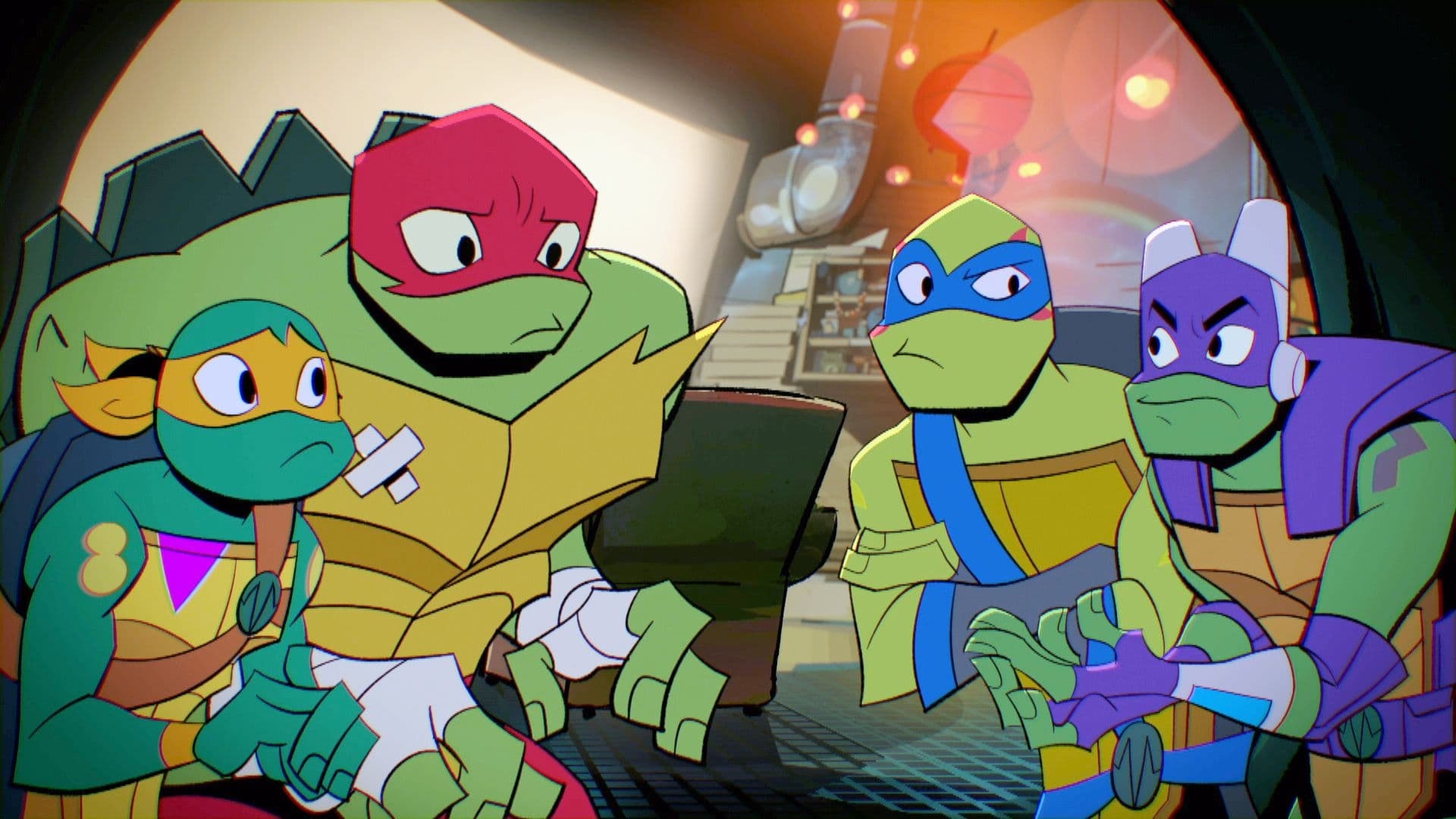 TMNT season 1, Epic adventure, Ninja Turtles team, Exciting episode, 1920x1080 Full HD Desktop