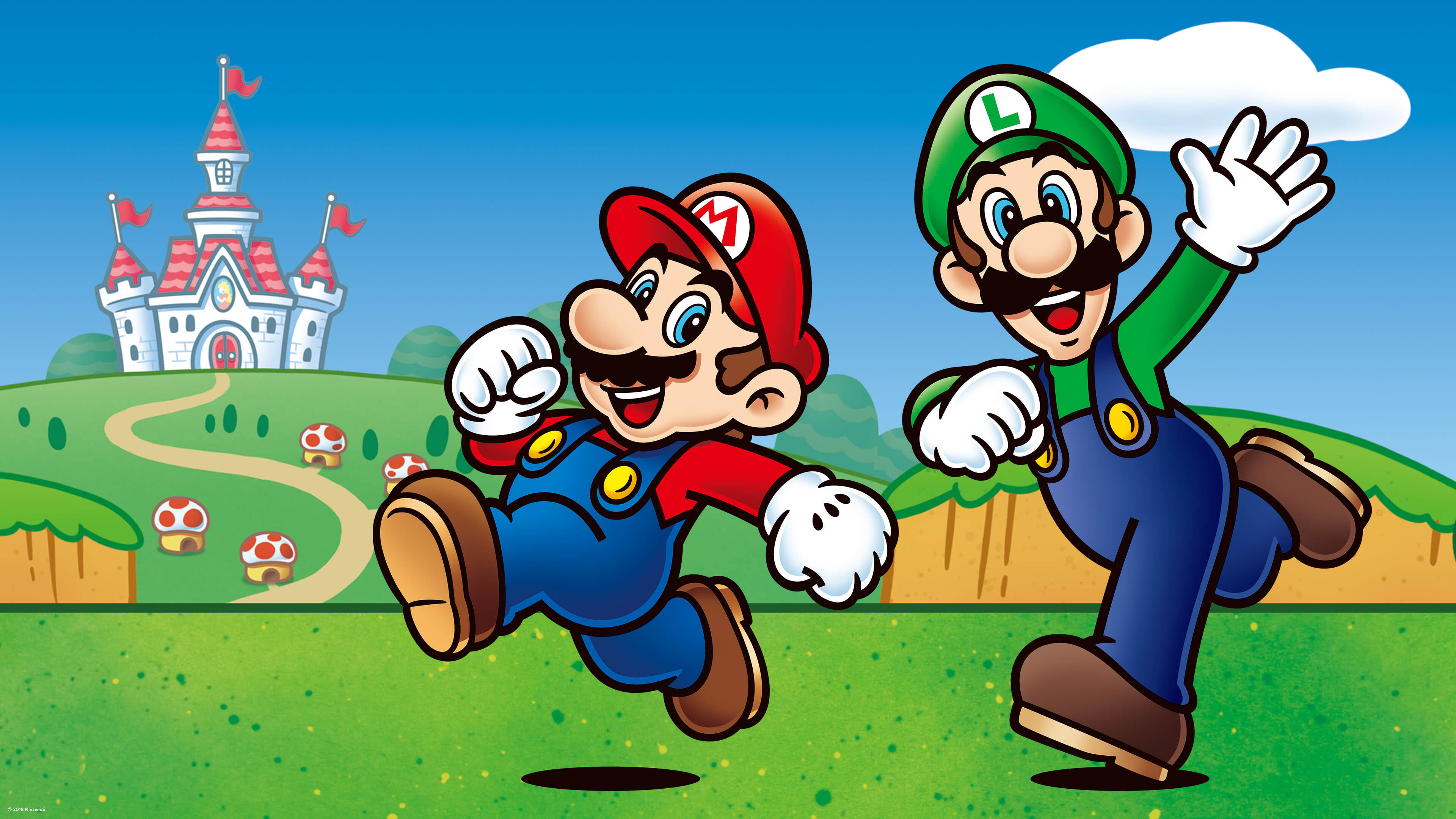 Mario and Luigi, Mario Wallpaper, 3840x2160 4K Desktop