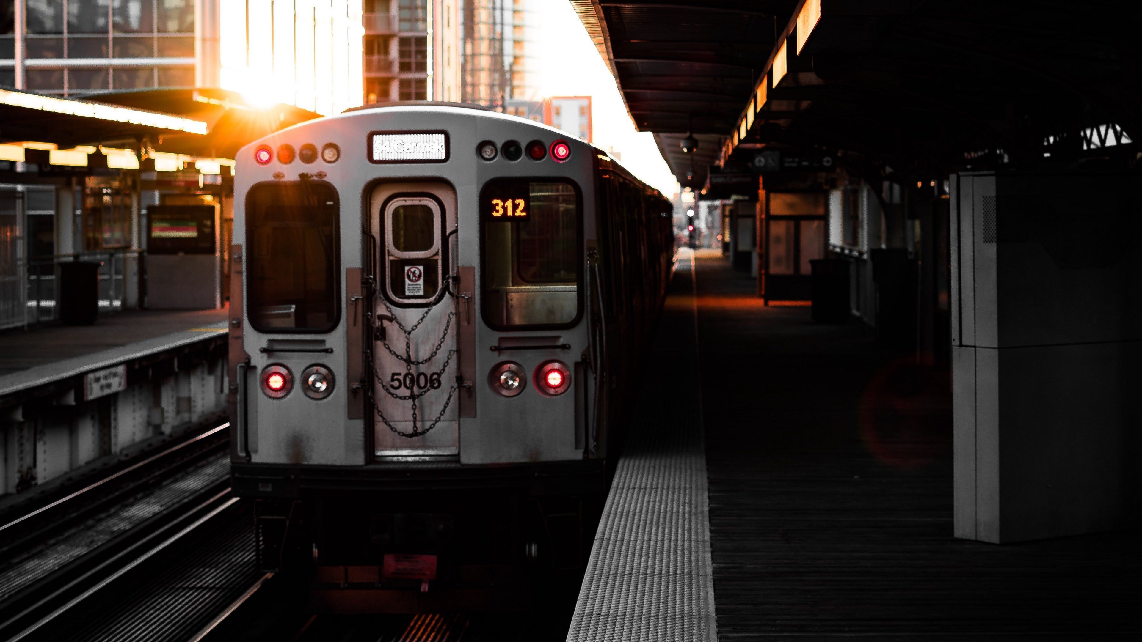 Ground Metro, Public Transports Wallpaper, 3840x2160 4K Desktop
