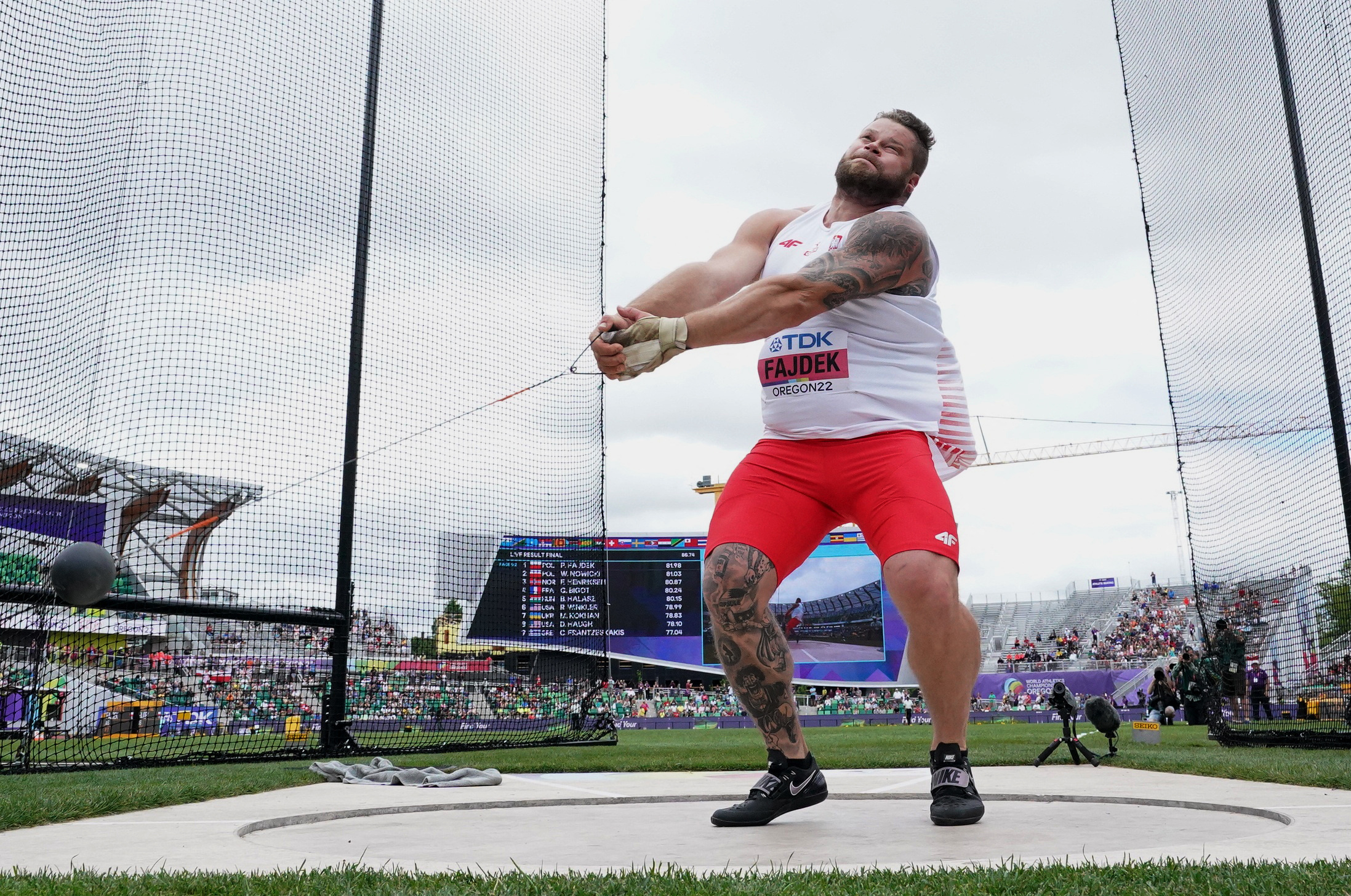 Pawe Fajdek, World champion hammer thrower, Athletics, Gold medal streak, 2200x1460 HD Desktop