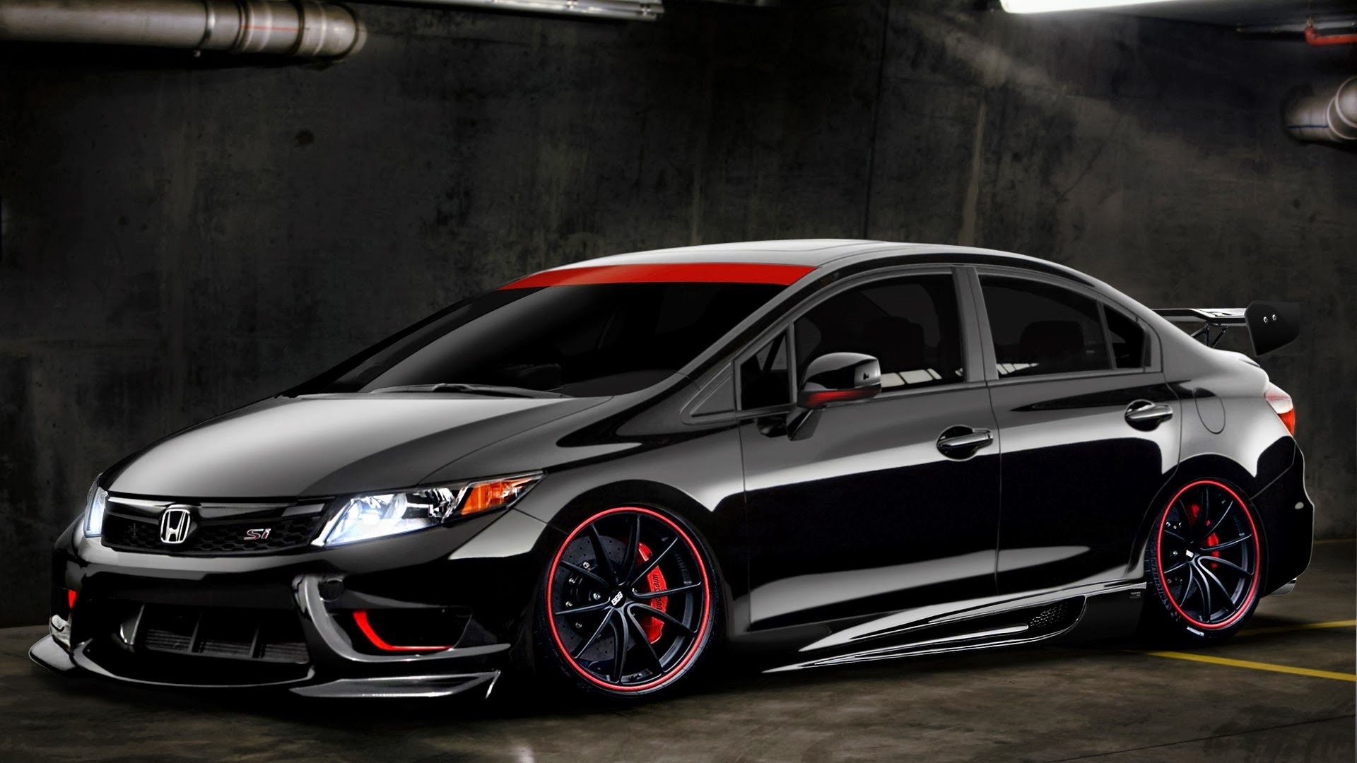 5D, Honda Civic Si Wallpaper, 1920x1080 Full HD Desktop