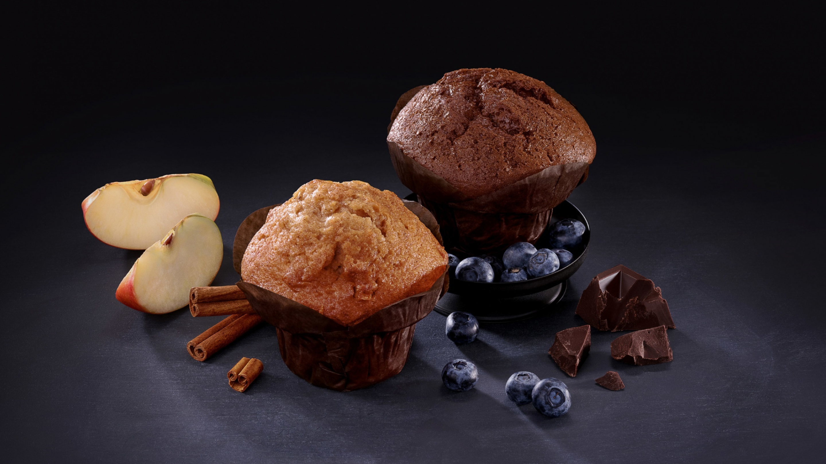 Muffins ultra HD wallpapers, 4K UHD TV, Widescreen display, Muffin, 2880x1620 HD Desktop