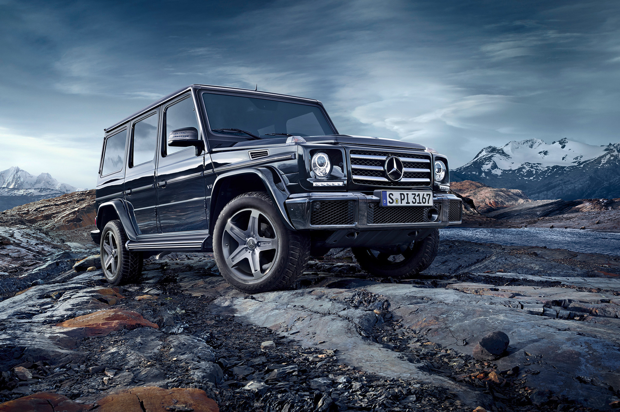 Mercedes-Benz G-Class, 2016 model, Twin engine, US version, 2050x1360 HD Desktop