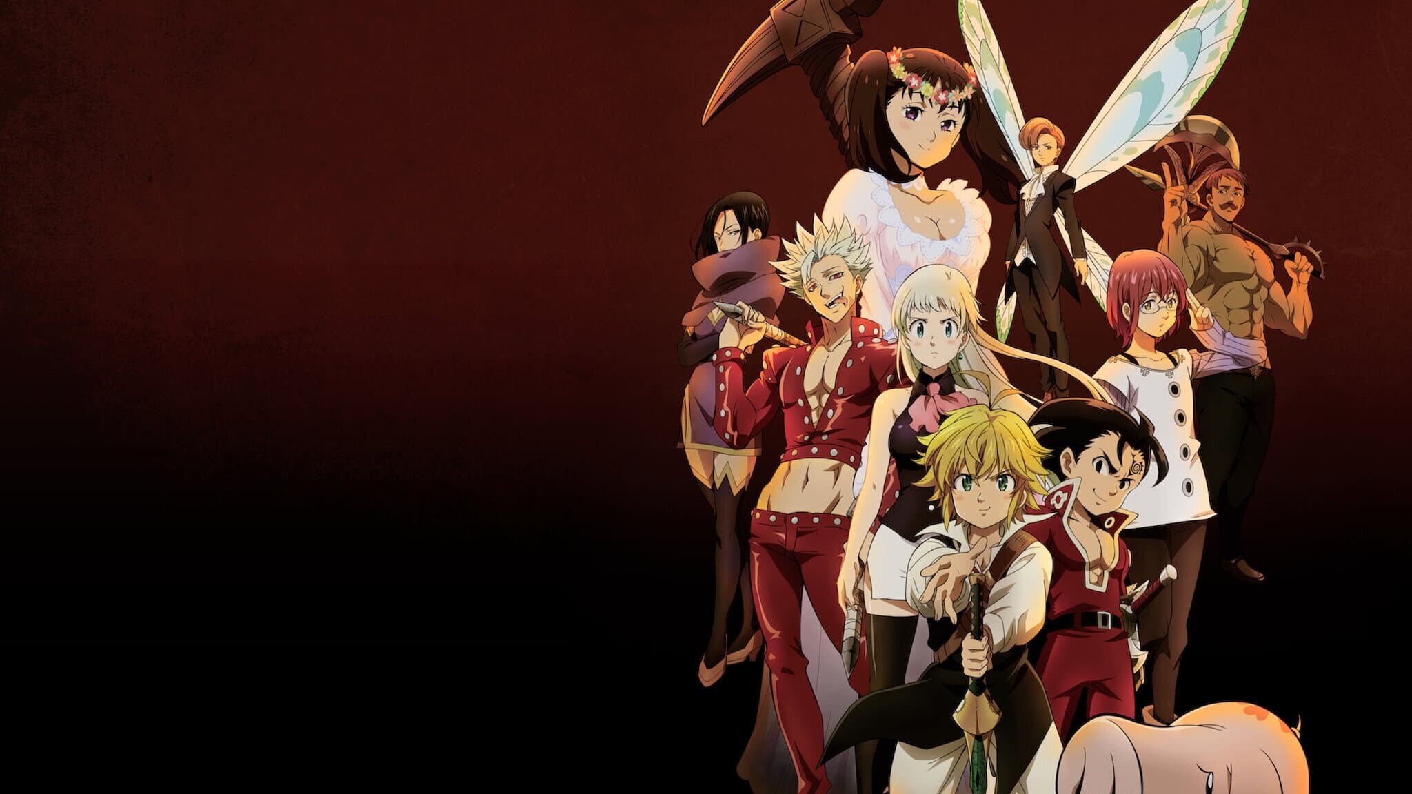 Seven Deadly Sins: Cursed, Anime movie, Database TMDB, The Age of Gods, 2050x1160 HD Desktop