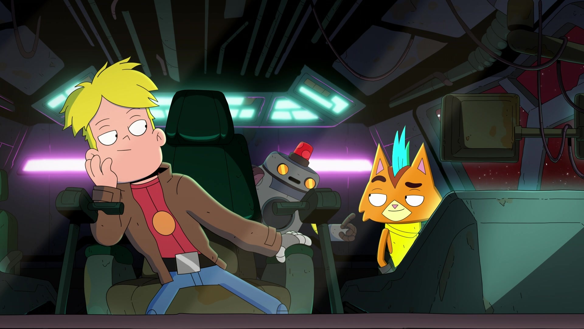 Final Space, HD wallpaper, Final Space little cato, Blonde gary goodspeed, 1920x1080 Full HD Desktop