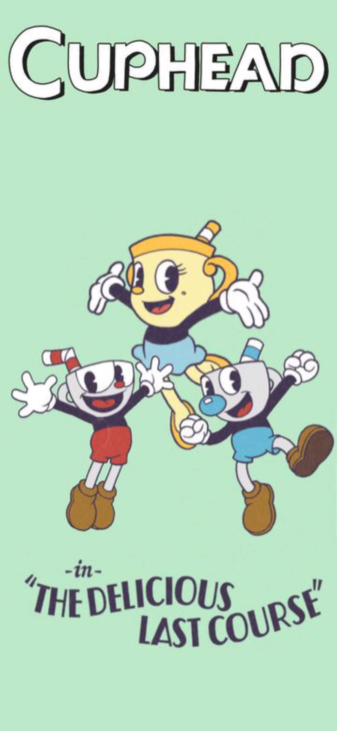 The Cuphead Show!, Animation, Smartphone wallpaper, Cuphead, 1130x2440 HD Phone