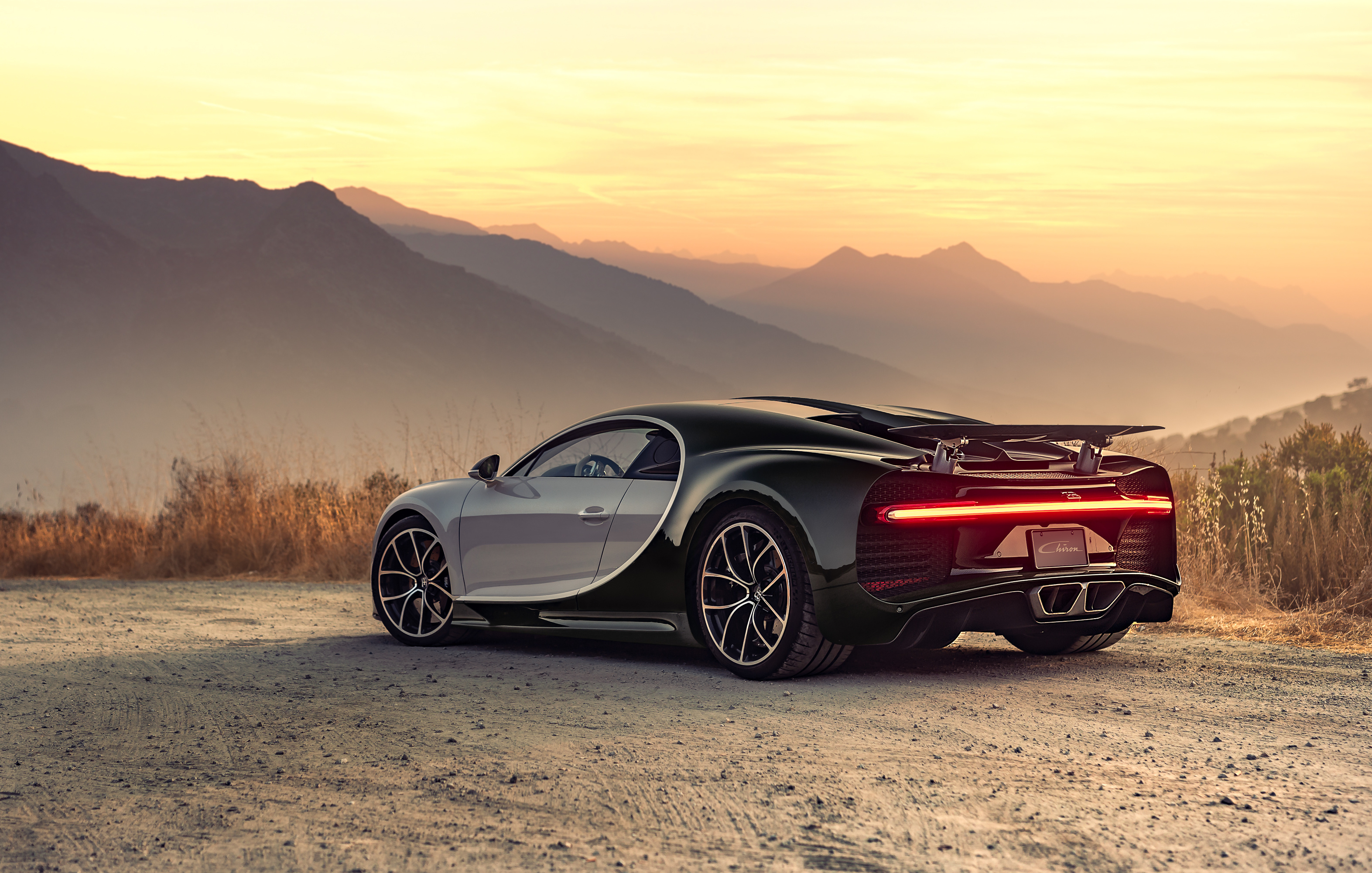 Bugatti Chiron, Rear view, HD cars, 3150x2010 HD Desktop