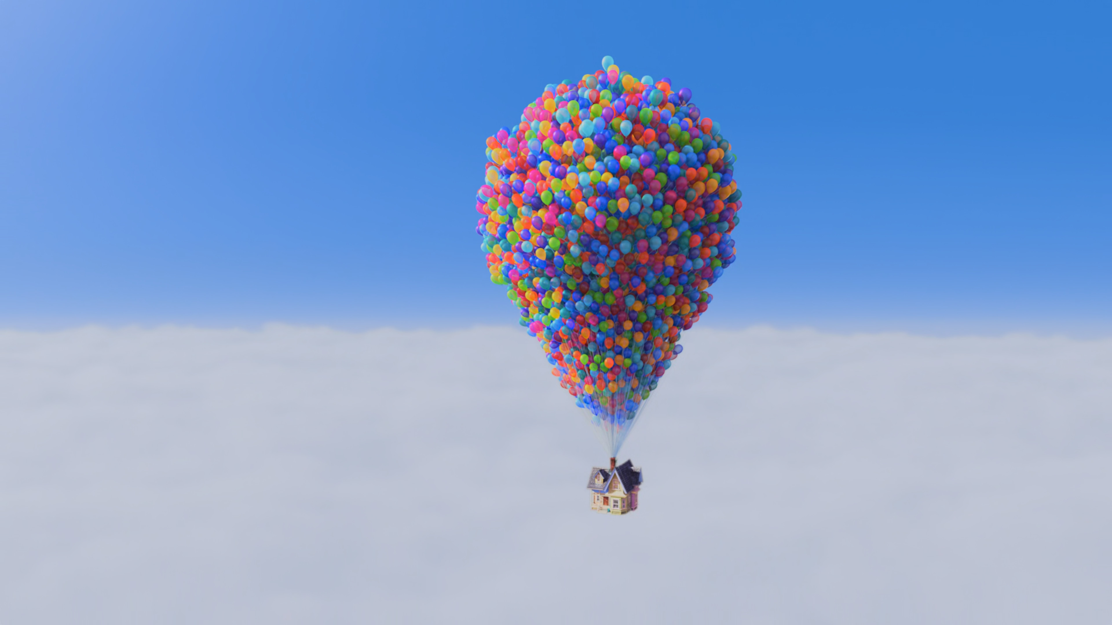 Cluster Ballooning, Up 2009 movie album, Rwallpapers, Sports, 3840x2160 4K Desktop