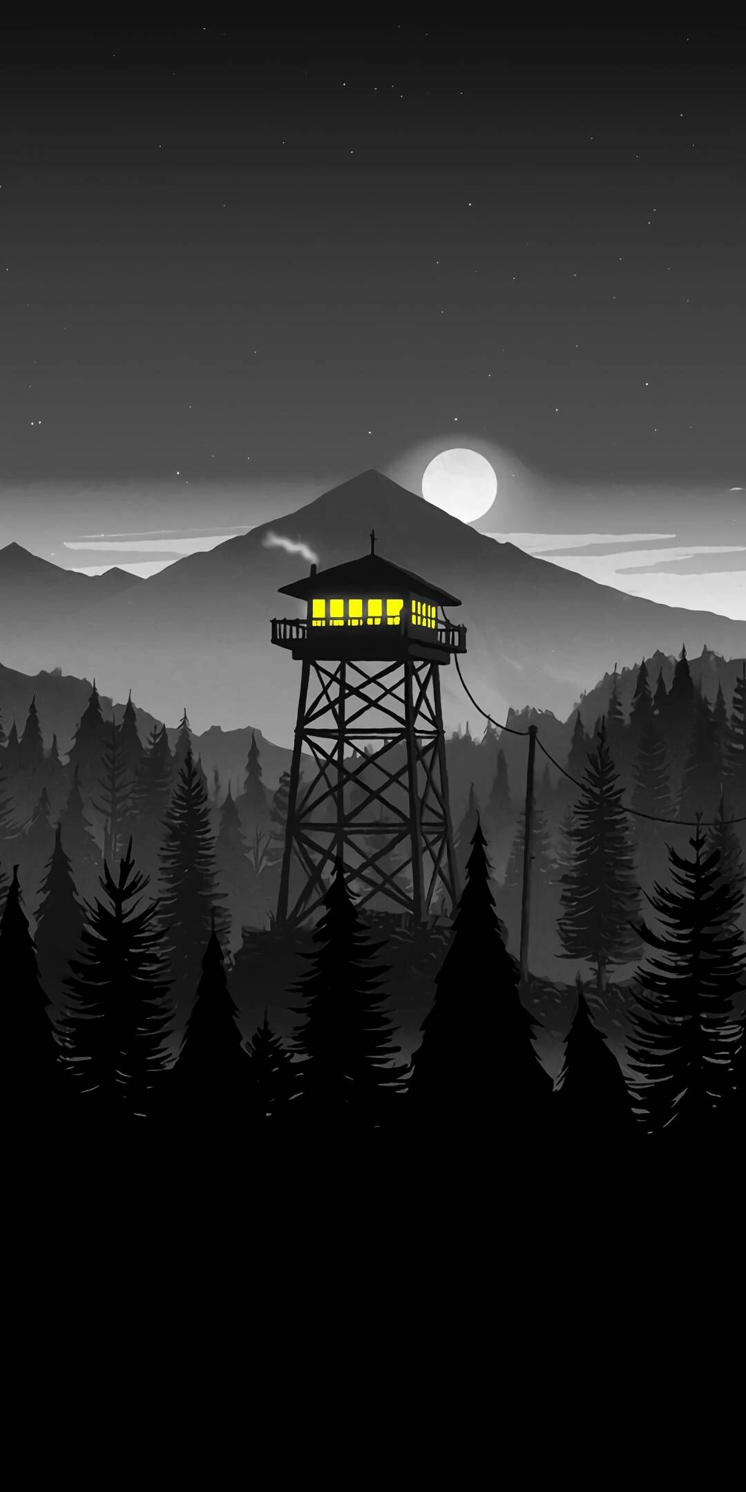 Firewatch phone wallpaper, Gaming, 1080x2160 HD Phone