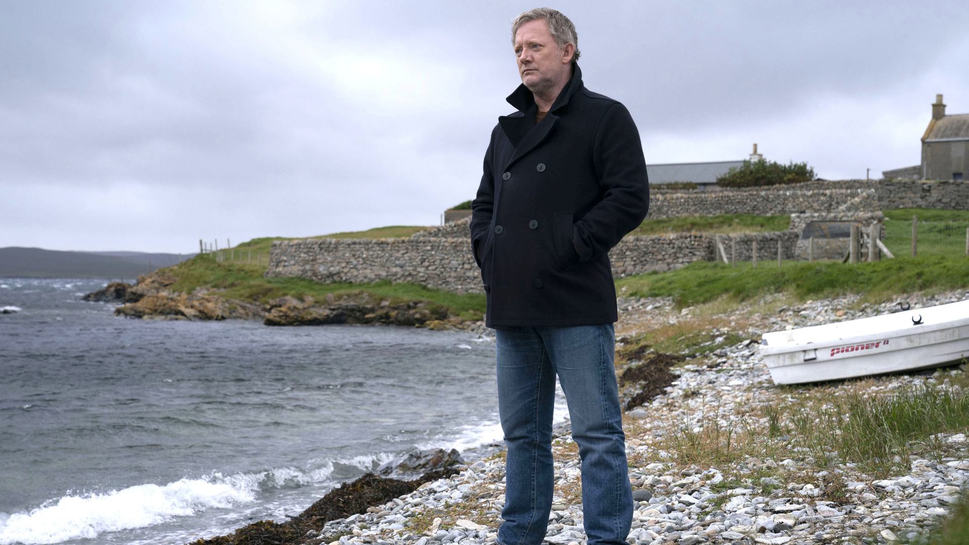 Shetland, TV Series, Douglas Henshall, Quitting, 1920x1080 Full HD Desktop