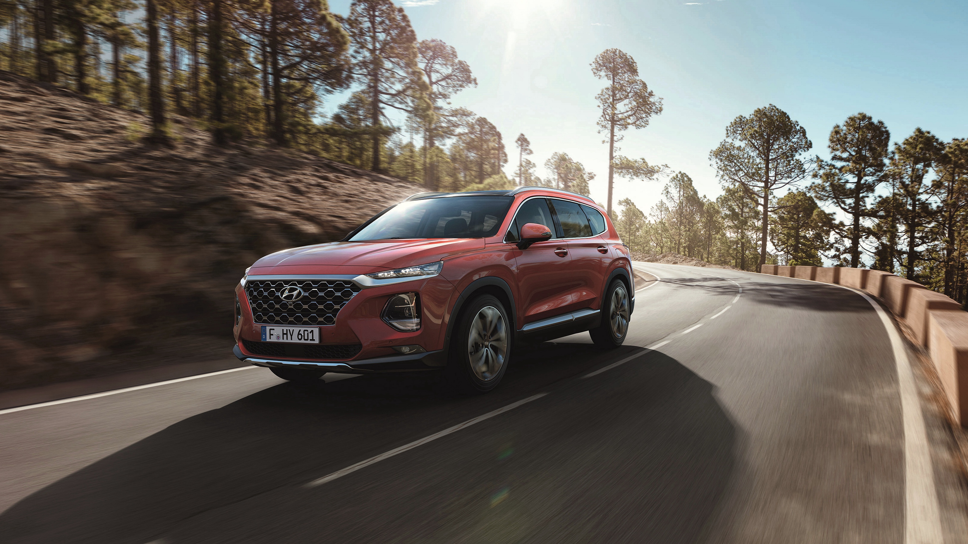 Gen IV 2018, Hyundai Santa Fe Wallpaper, 3840x2160 4K Desktop