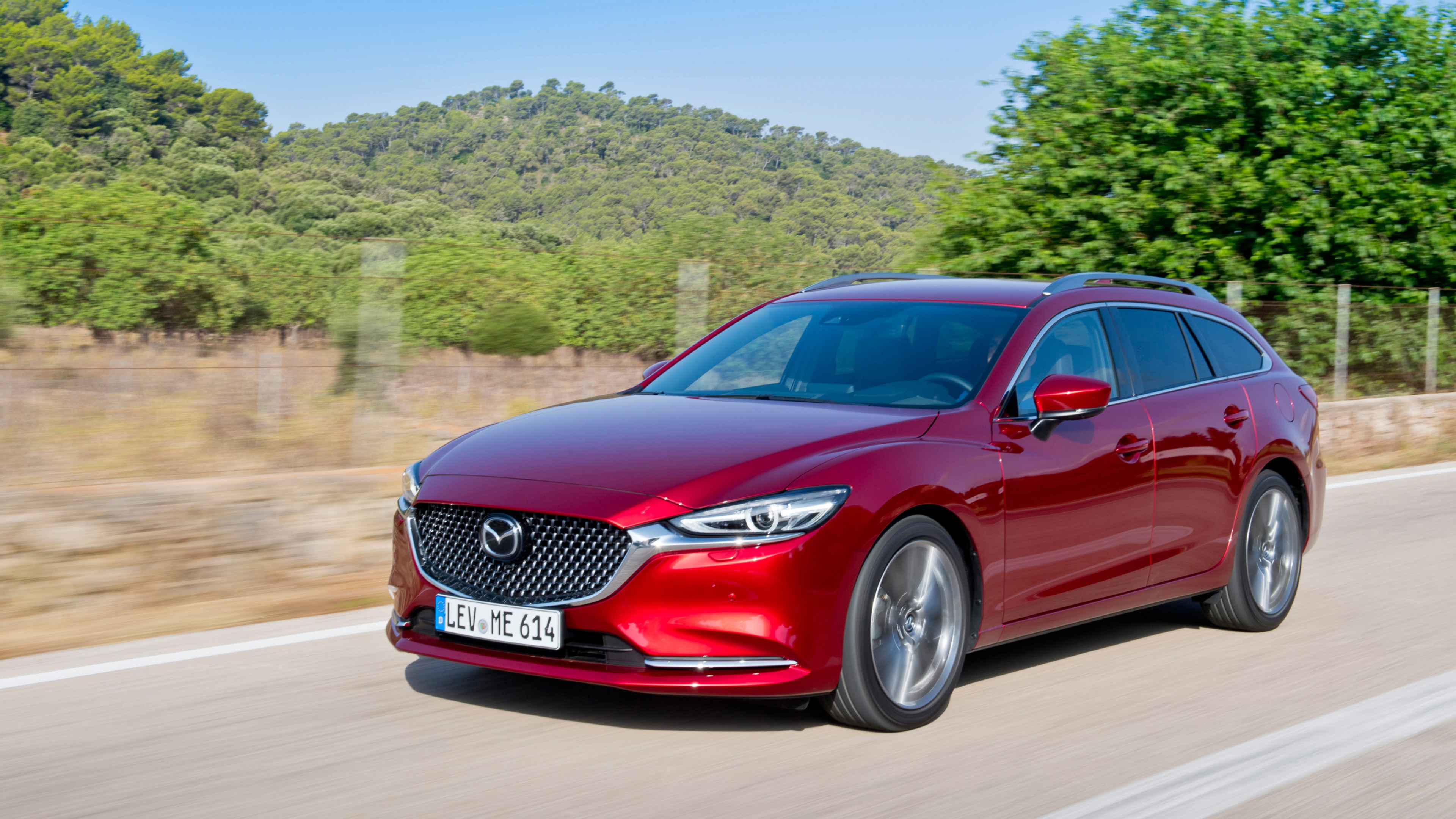 Mazda 6, Sporty elegance, Sleek wagon, Dynamic performance, 3840x2160 4K Desktop