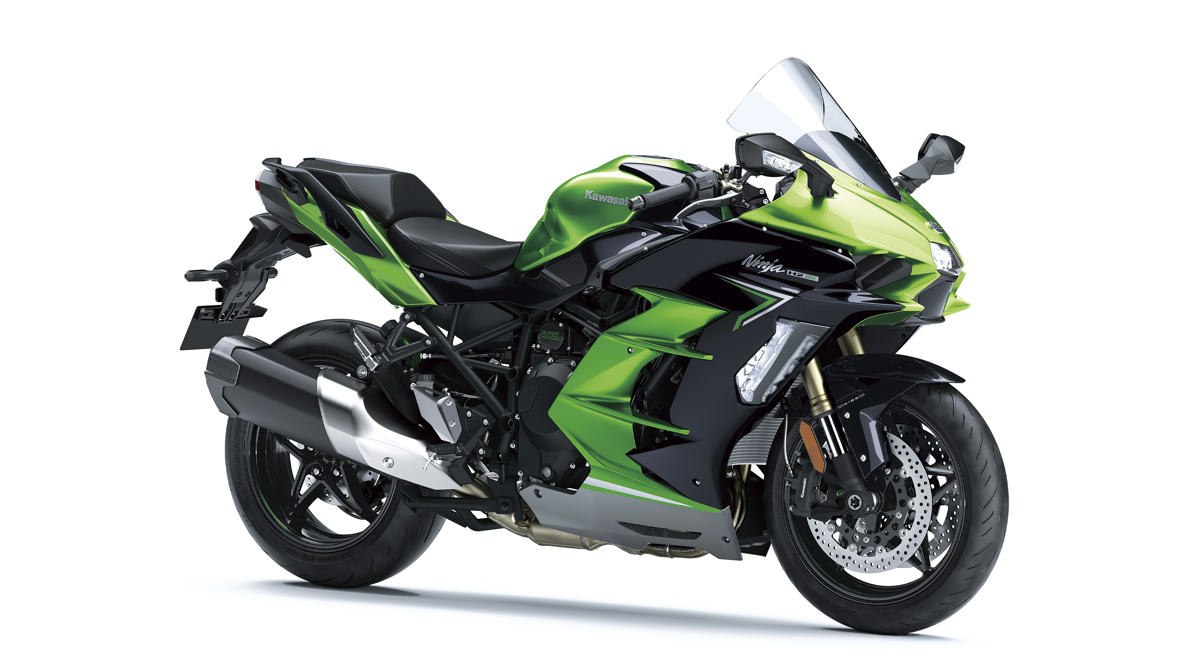 Kawasaki Ninja H2, Drehmomentstrker, Radaruntersttzt, Jahr 2022, 3840x2160 4K Desktop