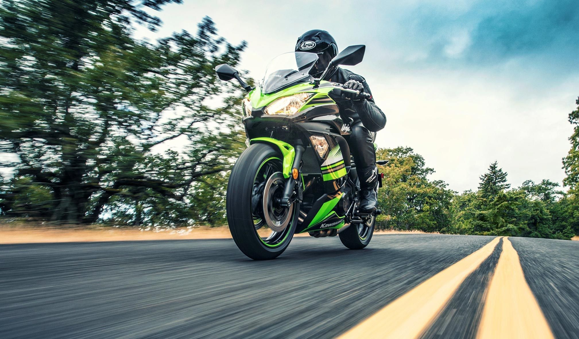 Kawasaki Ninja 650, Personalize your ride, Stylish wallpapers, Smooth aesthetics, 2020x1190 HD Desktop