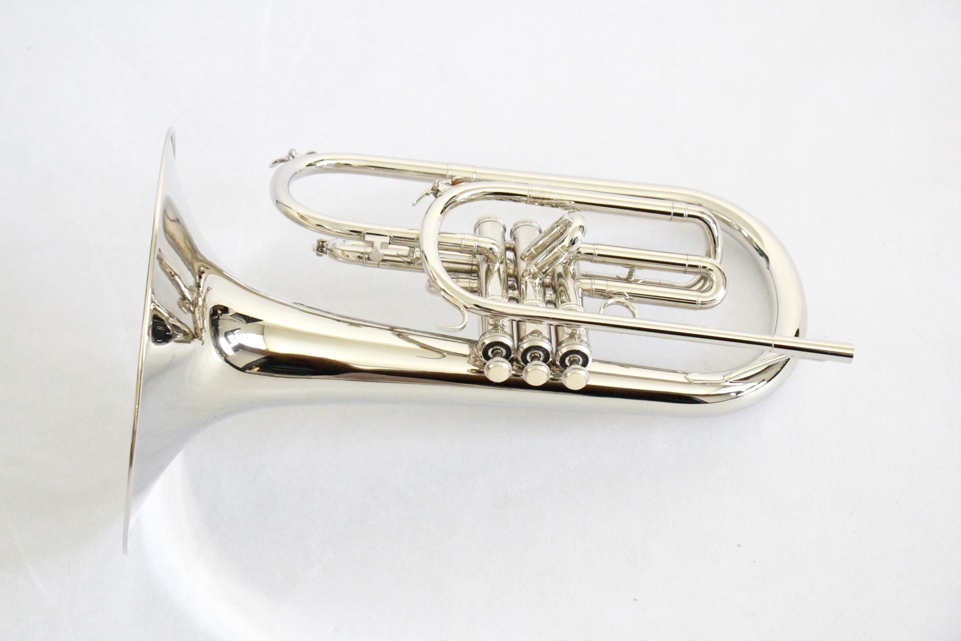 Nickel-plated marching mellophone, BB tone, Musical precision, Performance excellence, 1920x1280 HD Desktop