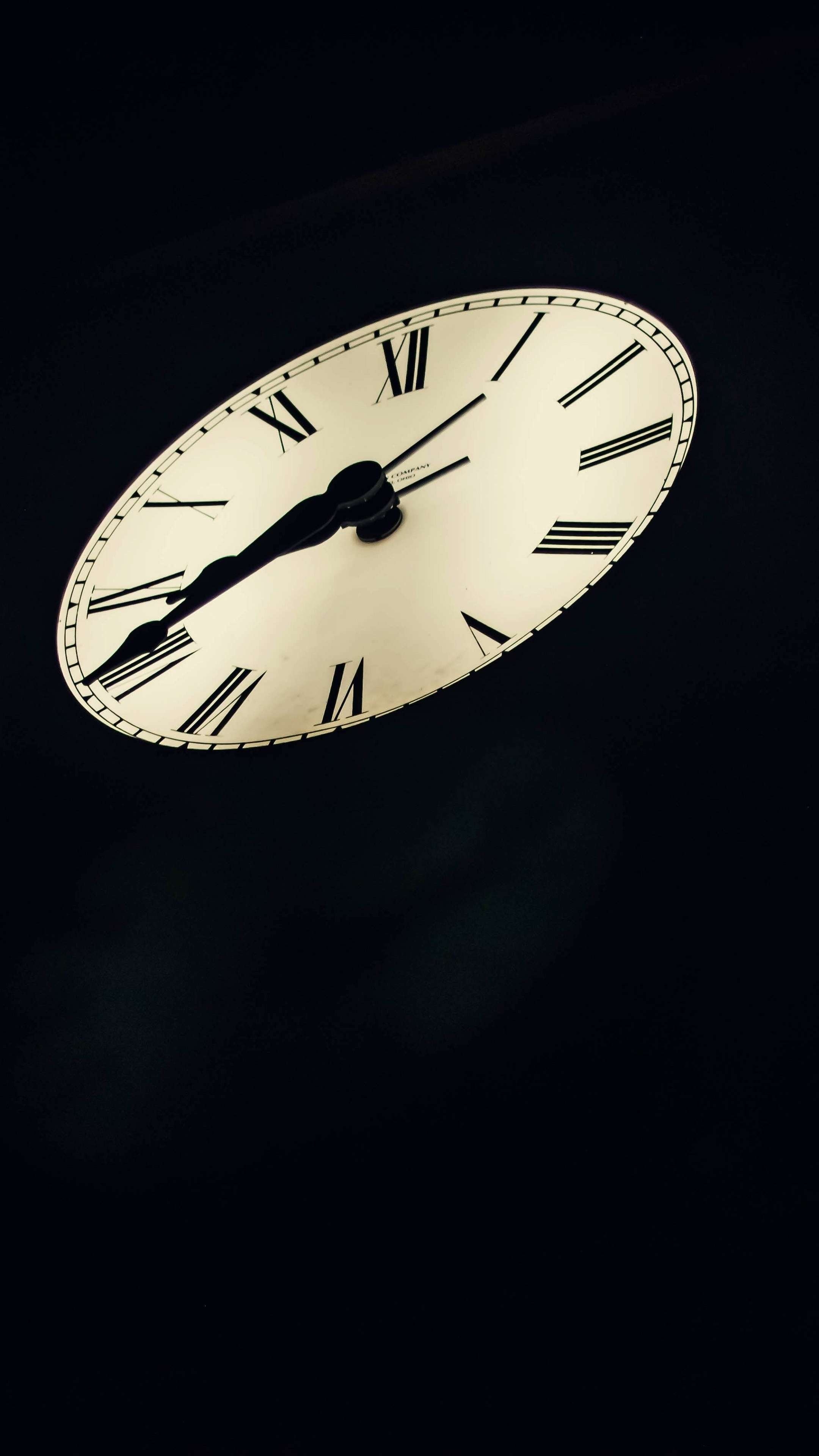 Clock 4k phone wallpaper, Ultra-high definition timepieces, Mobile screen elegance, Visual impact, 2160x3840 4K Phone