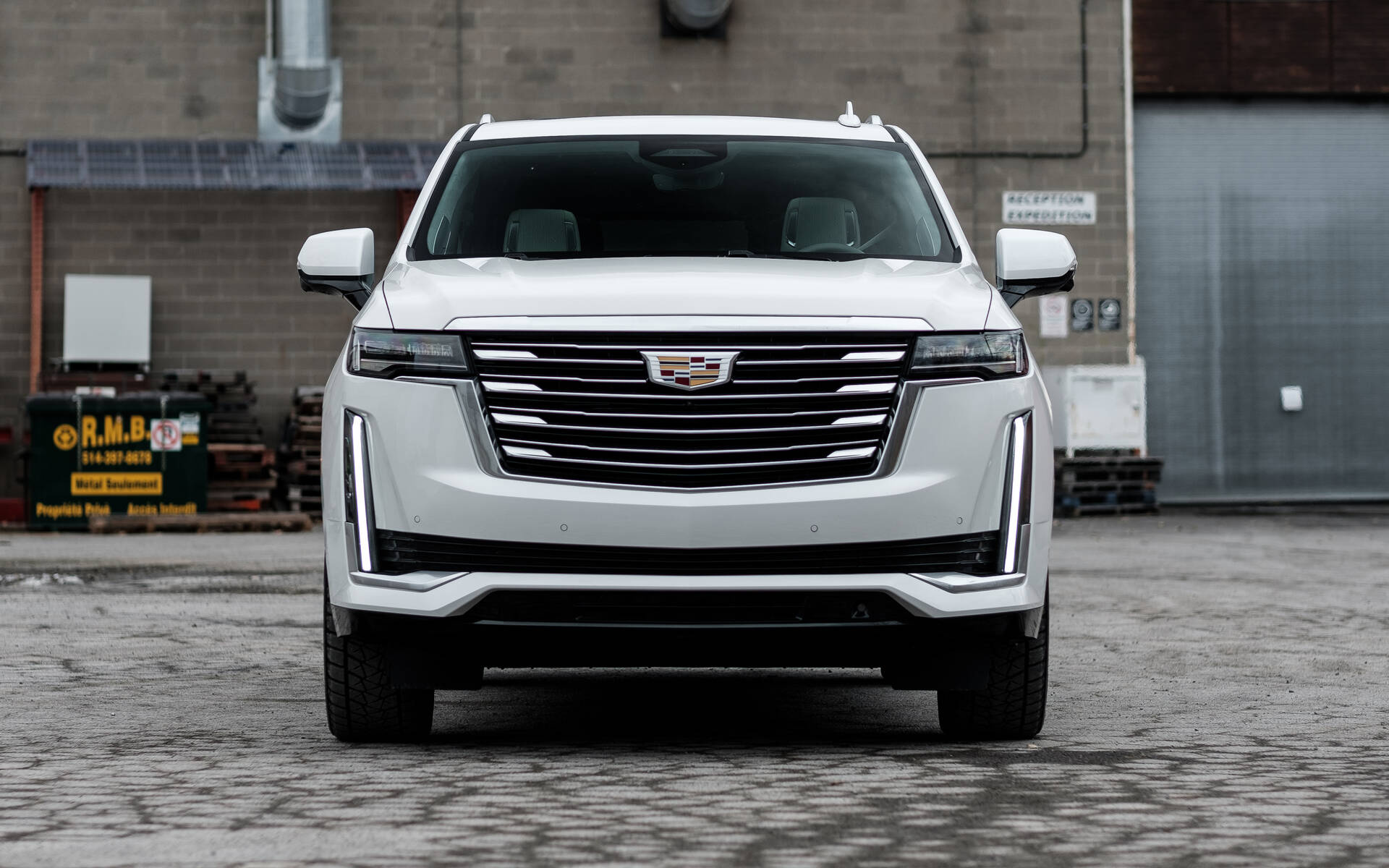 Escalade Front View, Cadillac Wallpaper, 1920x1200 HD Desktop