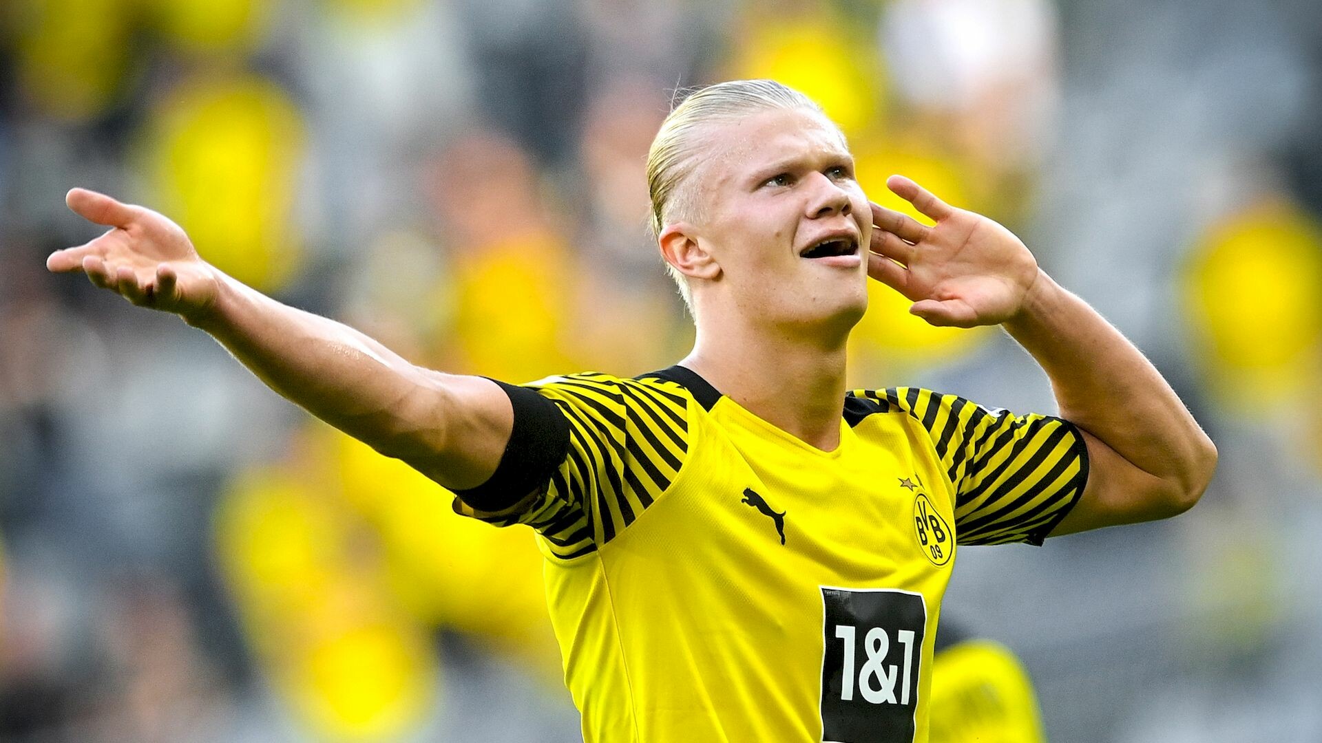 Erling Haaland, Career development, Staying determined, Football success, 1920x1080 Full HD Desktop