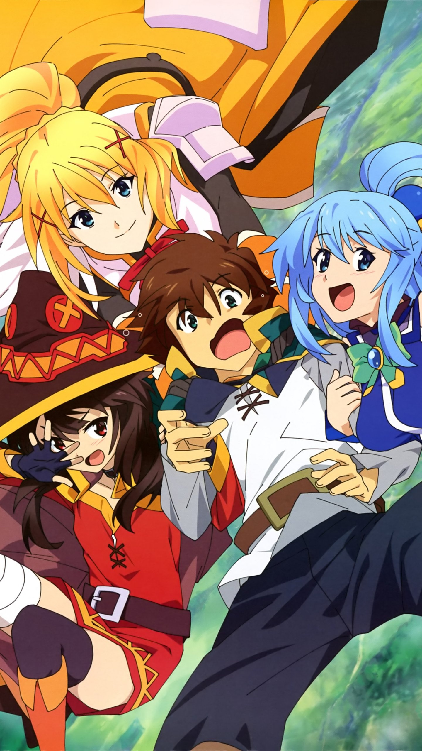 KonoSuba, God's Blessing, Wonderful World, Anime, 1440x2560 HD Phone