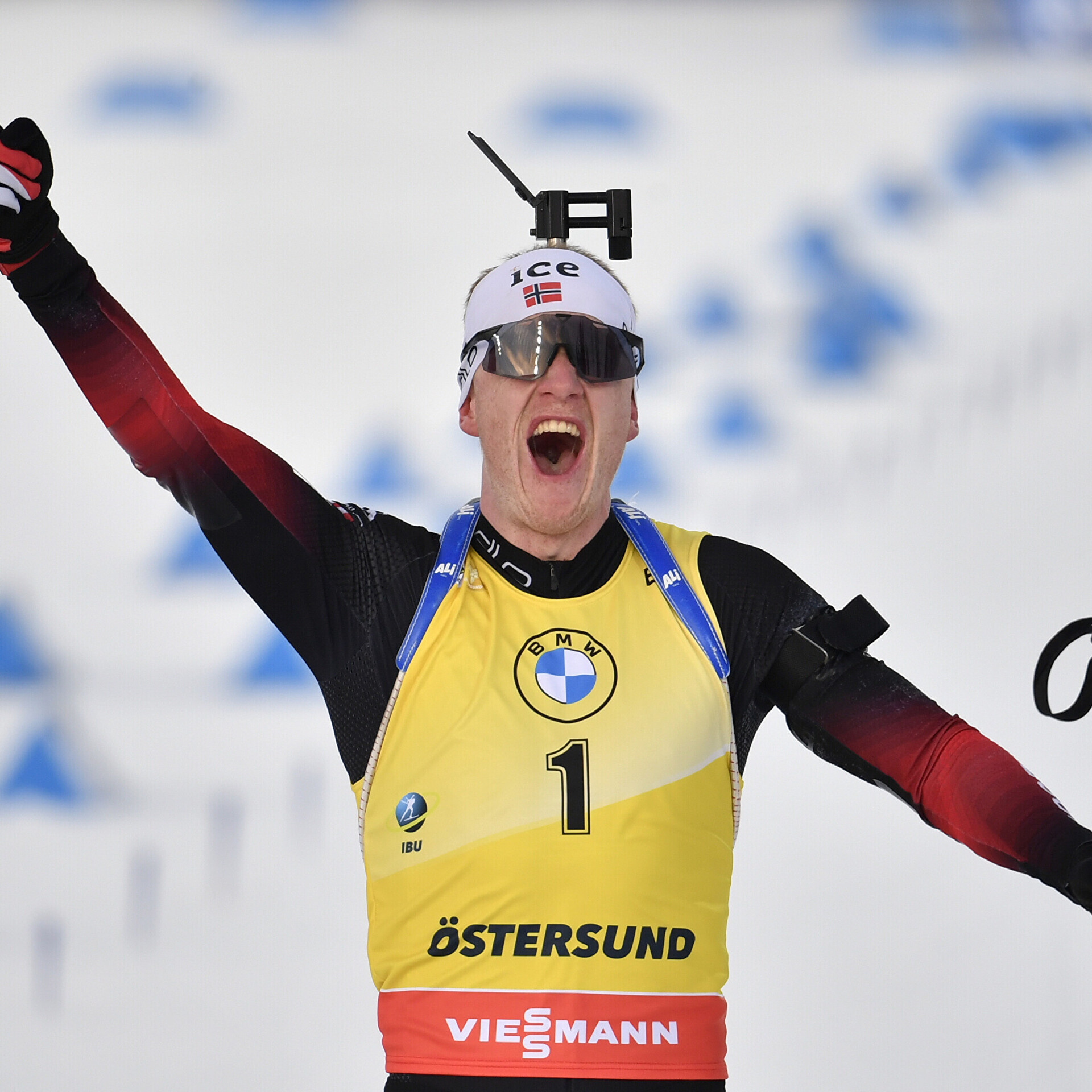 Johannes Boe, Sponsorship agreement, Career milestone, Biathlon, 1920x1920 HD Phone