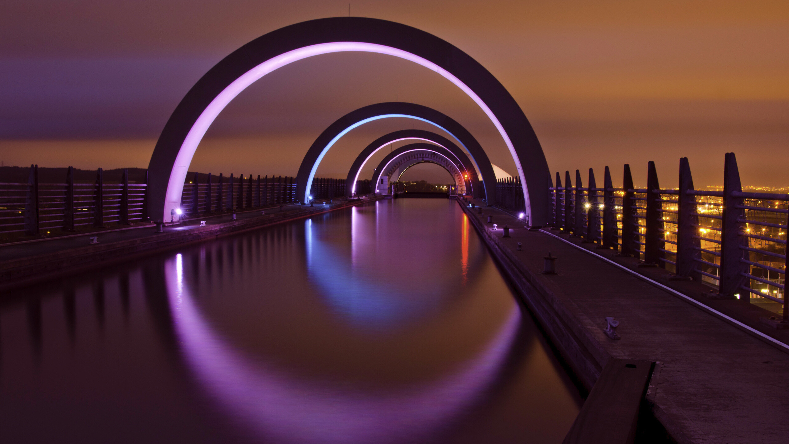 The Falkirk Wheel, United Kingdom Wallpaper, 2560x1440 HD Desktop