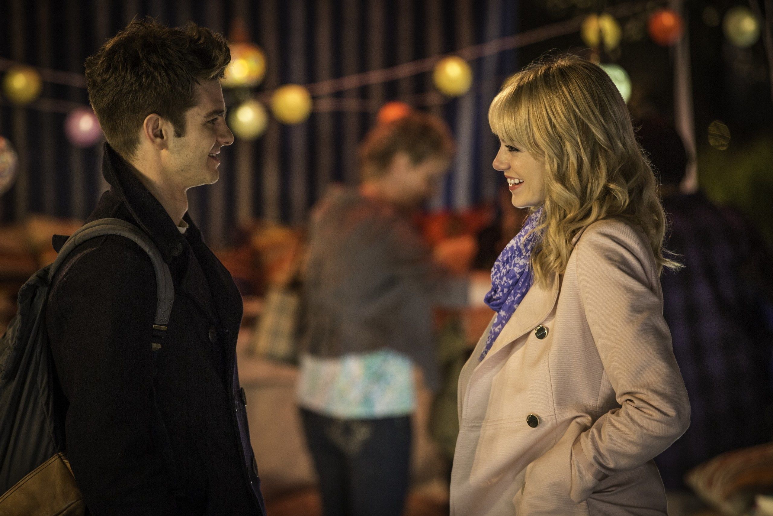 Emma Stone, Spider-Man movies, Peter Parker, Andrew Garfield, 2560x1710 HD Desktop