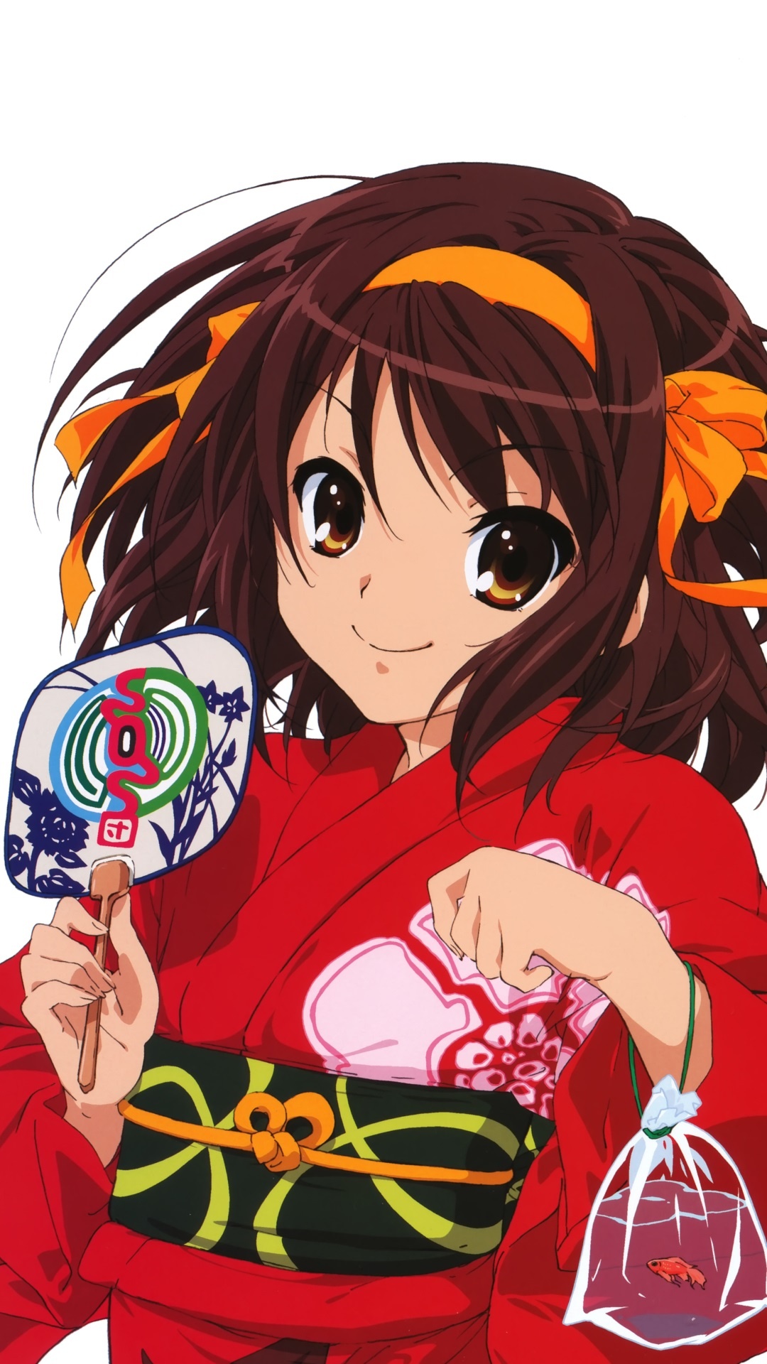 Melancholy of Haruhi Suzumiya, Haruhi wallpaper, Kawaii mobile, One, 1080x1920 Full HD Phone