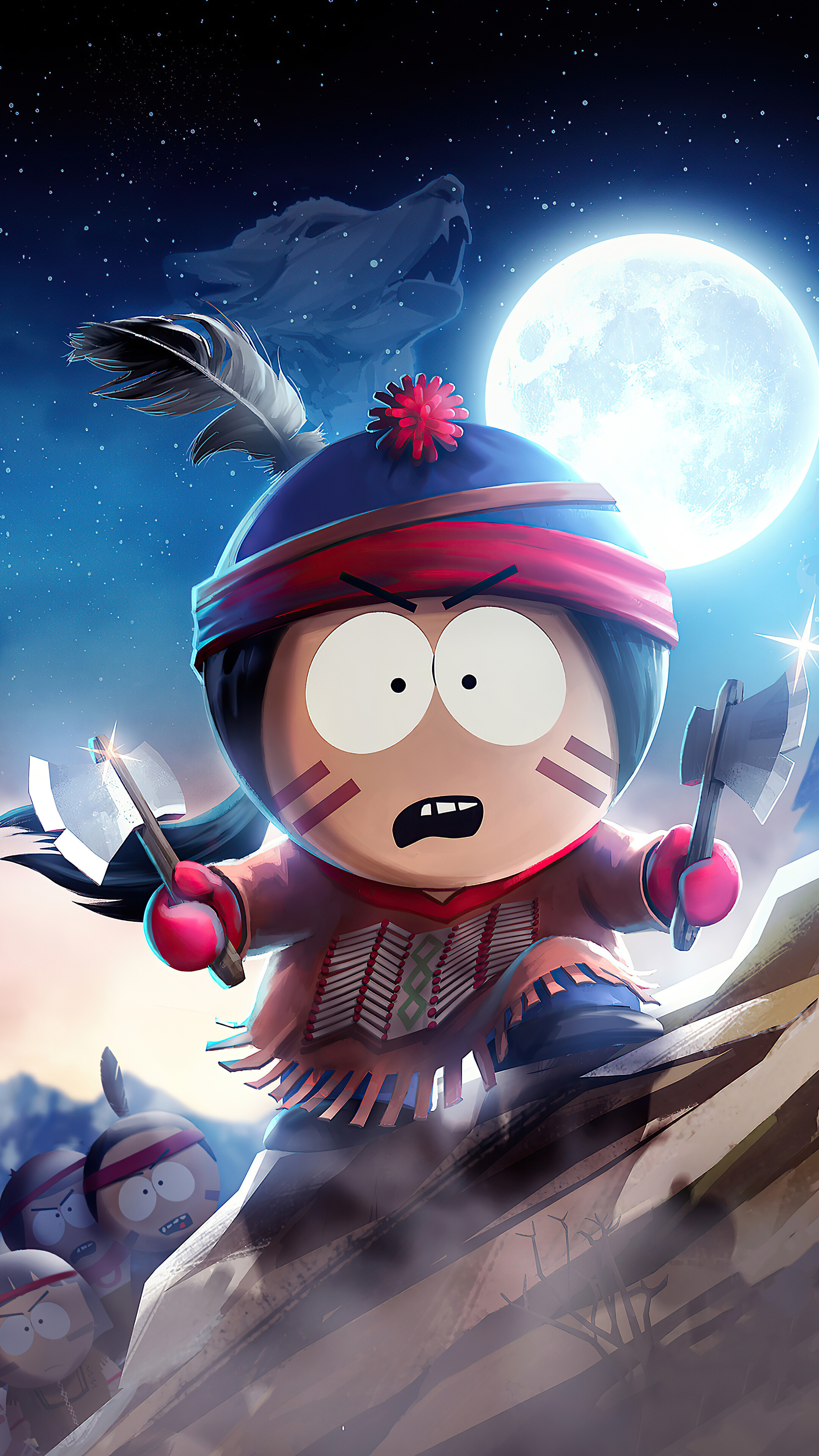 South Park Phone Destroyer, Sony Xperia wallpapers, 4K resolution, Mobile gaming, 2160x3840 4K Phone