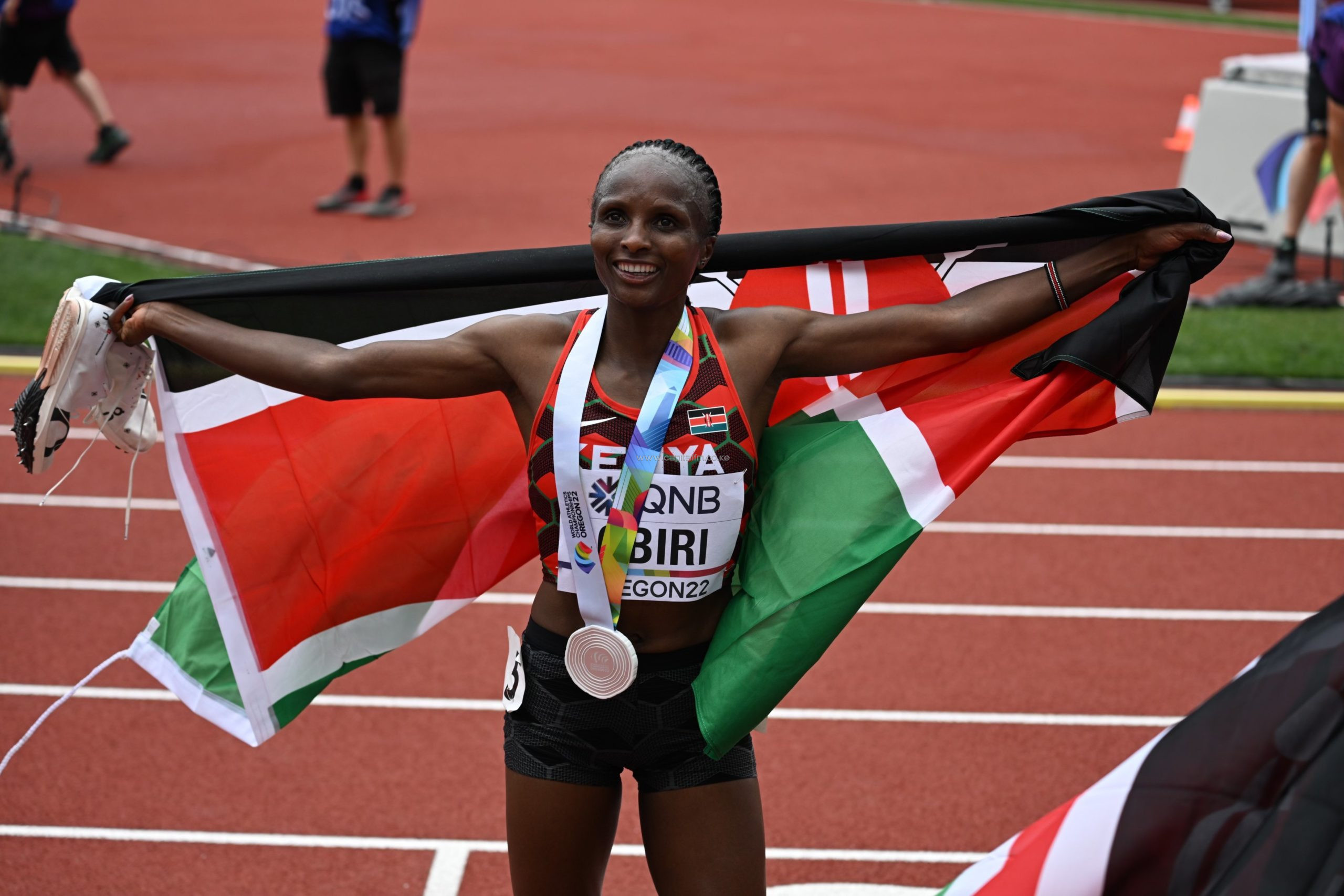 Hellen Obiri, World title absence, Capital Sports coverage, 2560x1710 HD Desktop