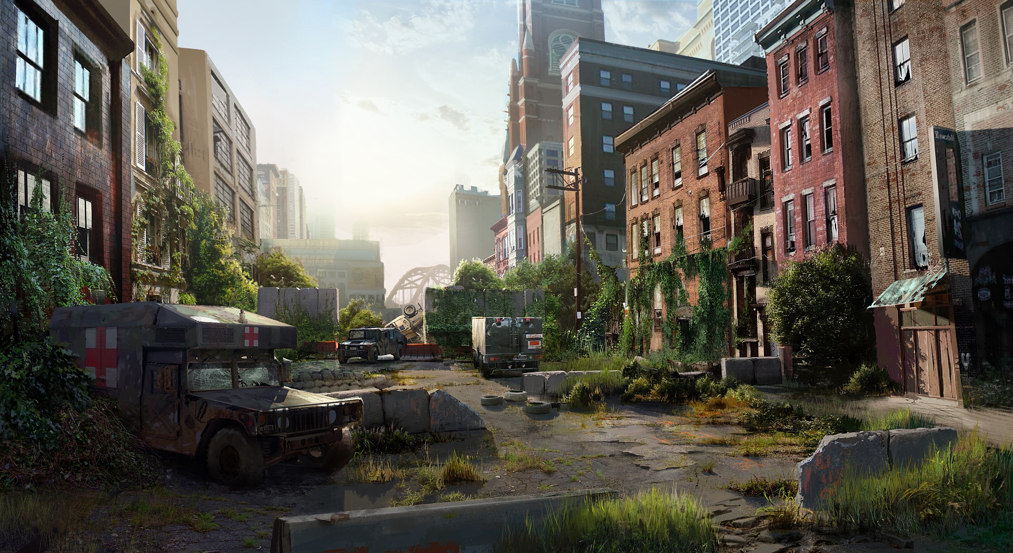 The Last of Us, Post-apocalyptic world, Survival horror, Emotional journey, 3250x1780 HD Desktop