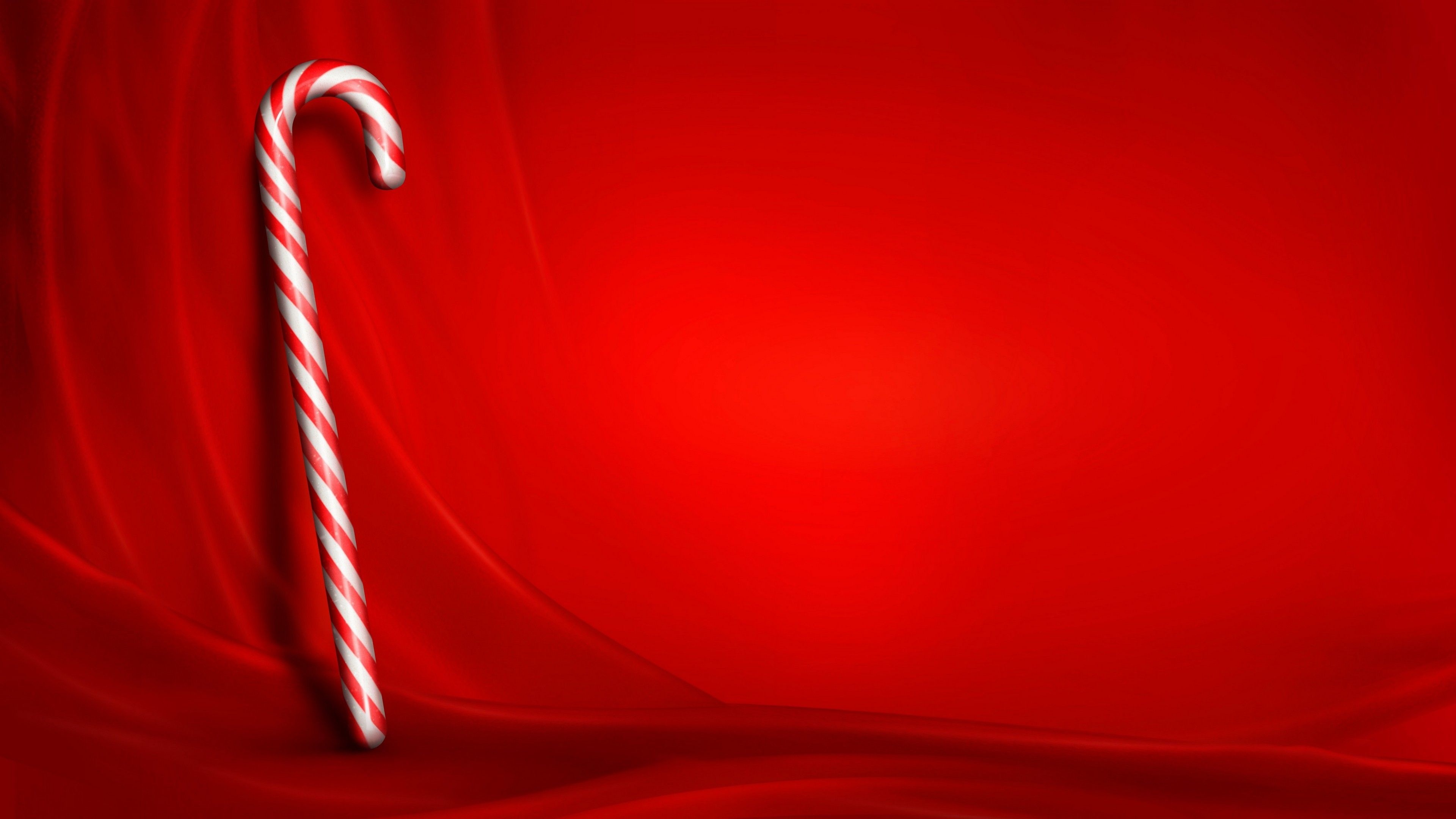 Candy cane patterns, Festive sweets, Christmas joy, Peppermint sweetness, 3840x2160 4K Desktop