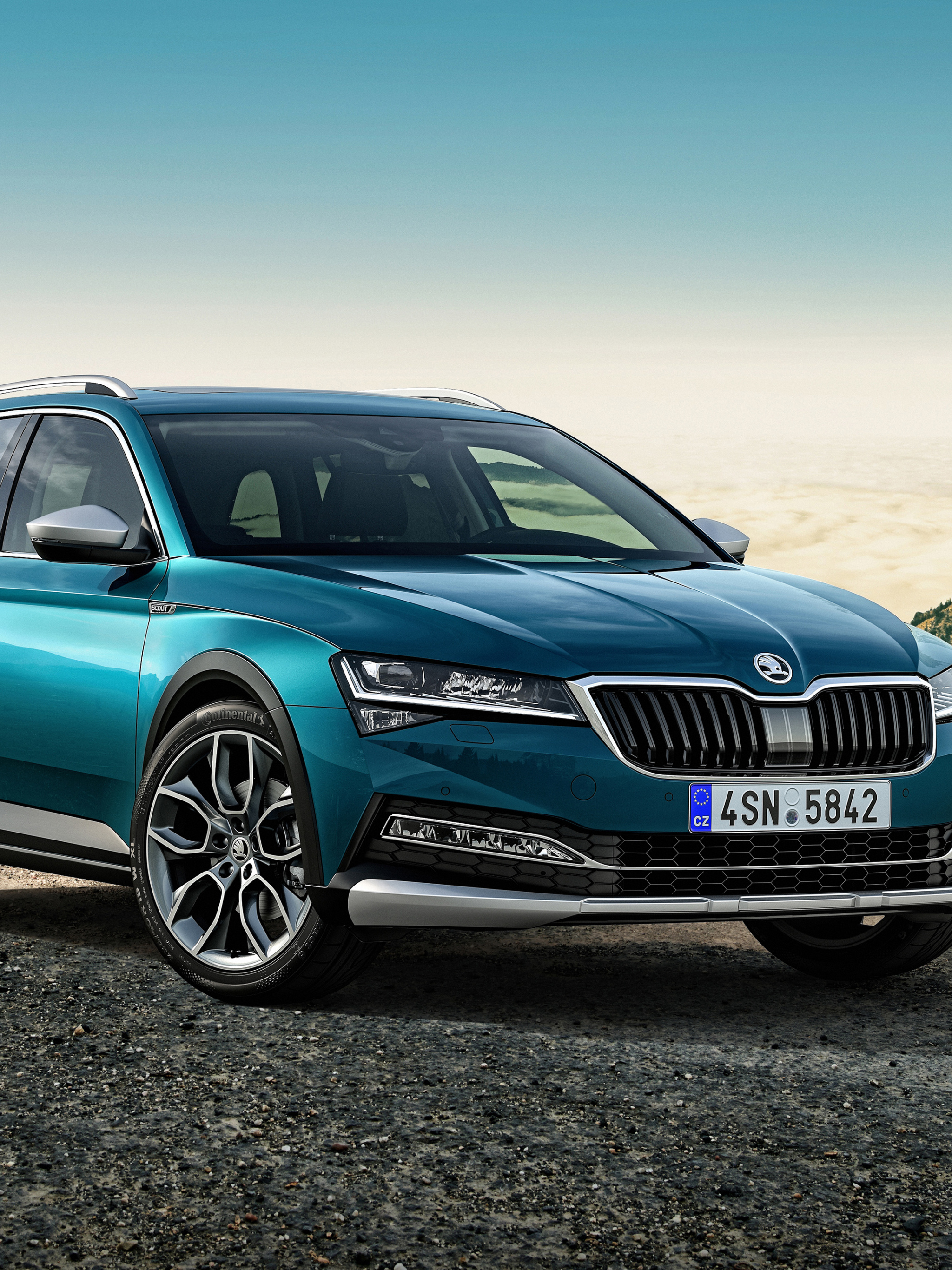 Skoda Superb, Scout, 2019 5k, Car wallpapers, 2050x2740 HD Phone