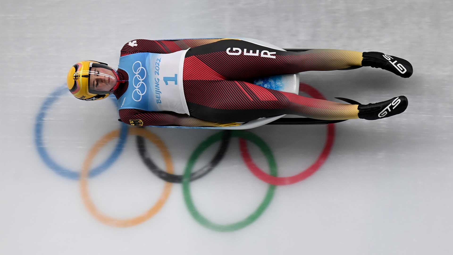 Luge, Women's luge heats, Geisenberger, Crash, 1920x1080 Full HD Desktop