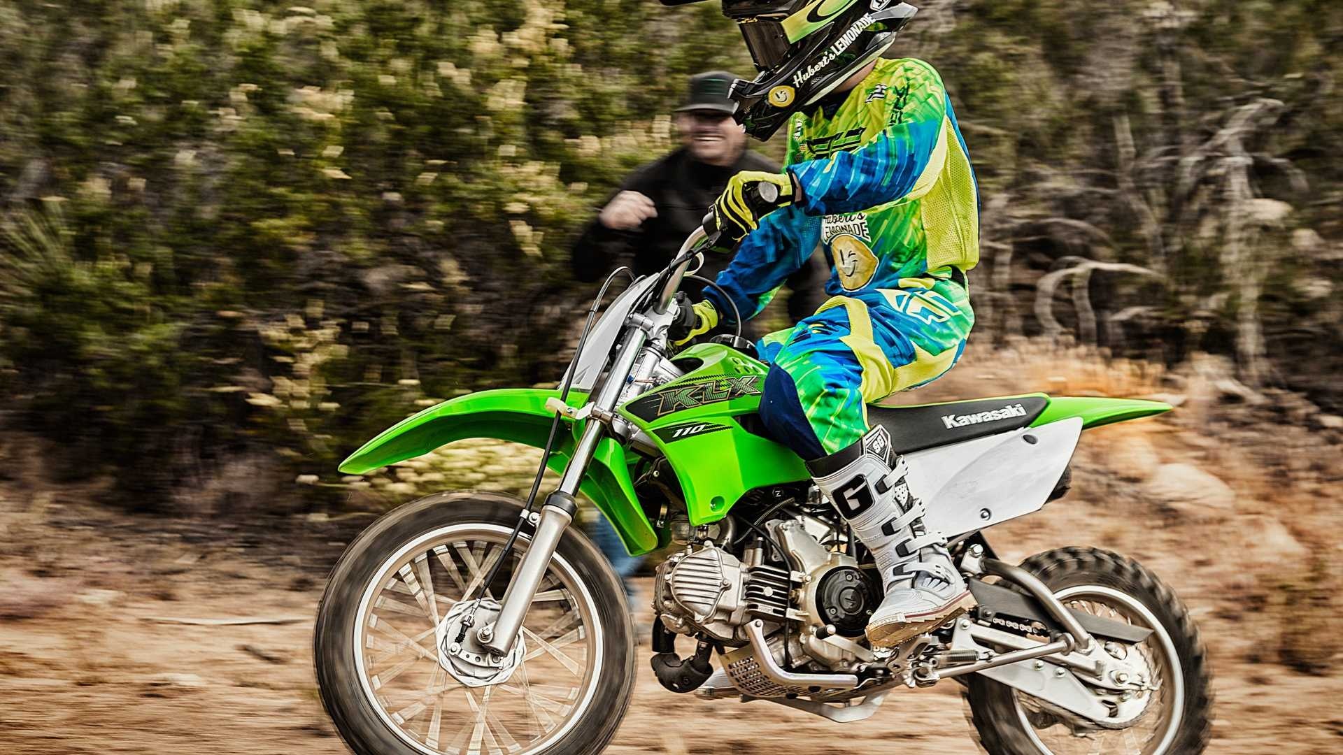 2010 Kawasaki, KLX110 110L, Big kids, 1920x1080 Full HD Desktop