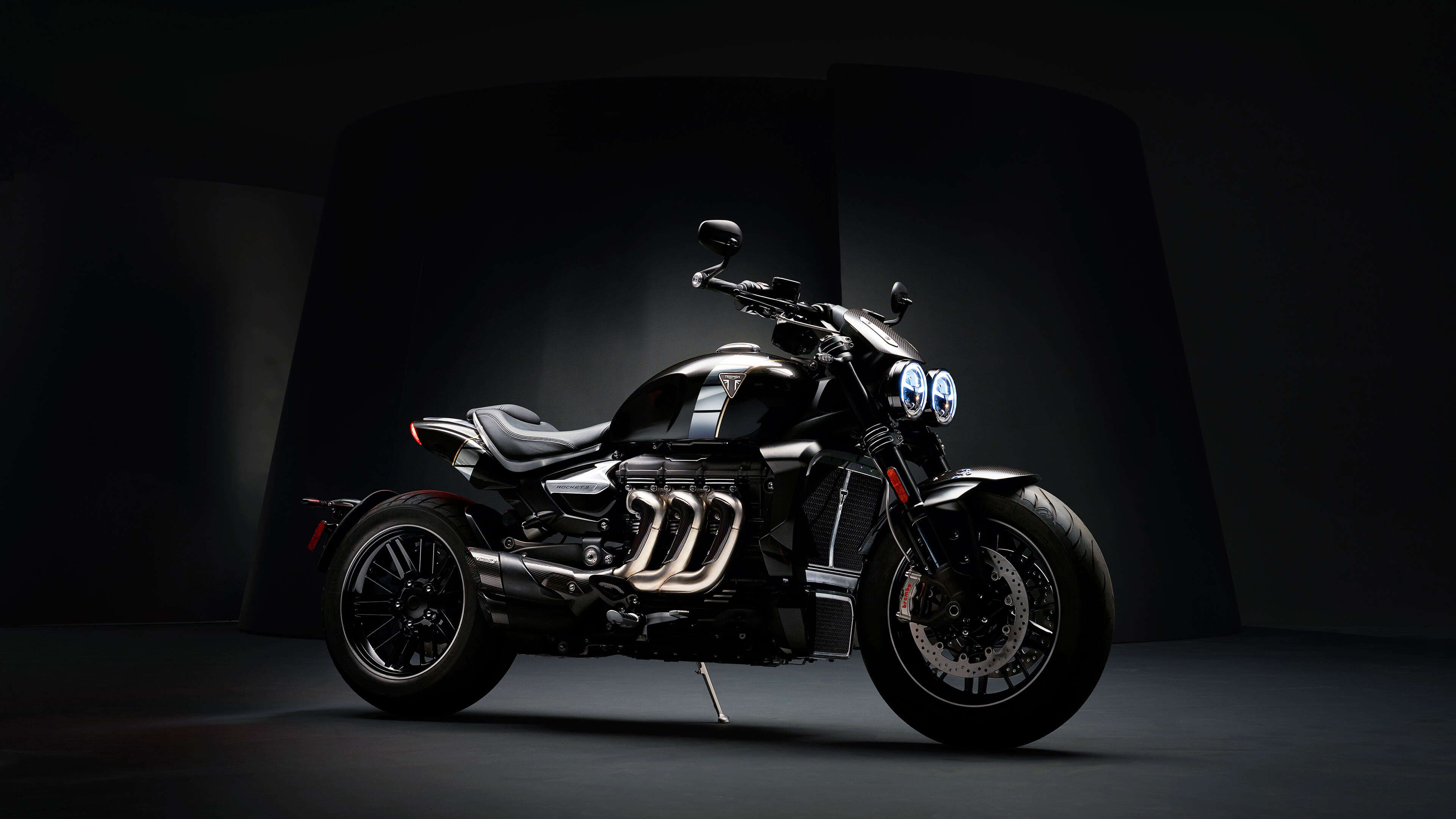 Triumph Rocket III TFC, Ultra HD 4K wallpaper, Triumph's power beast, Motorcycle perfection, 3840x2160 4K Desktop