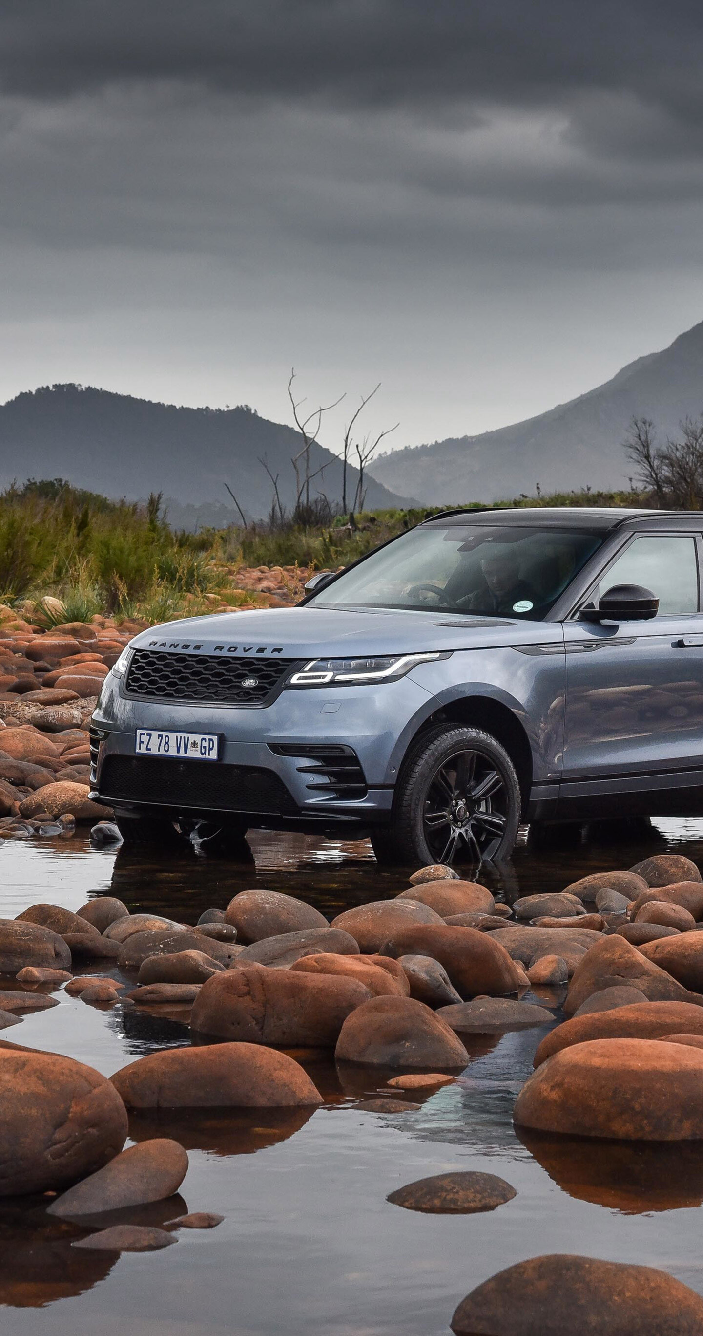 Velar R-dynamic D300 HSE, Range Rover Wallpaper, 1440x2740 HD Phone