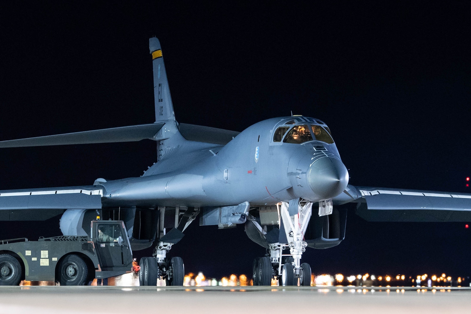 Rockwell B-1 Lancer, 28th Bomb Wing, South China Sea, Kadena Air Base, 2000x1340 HD Desktop