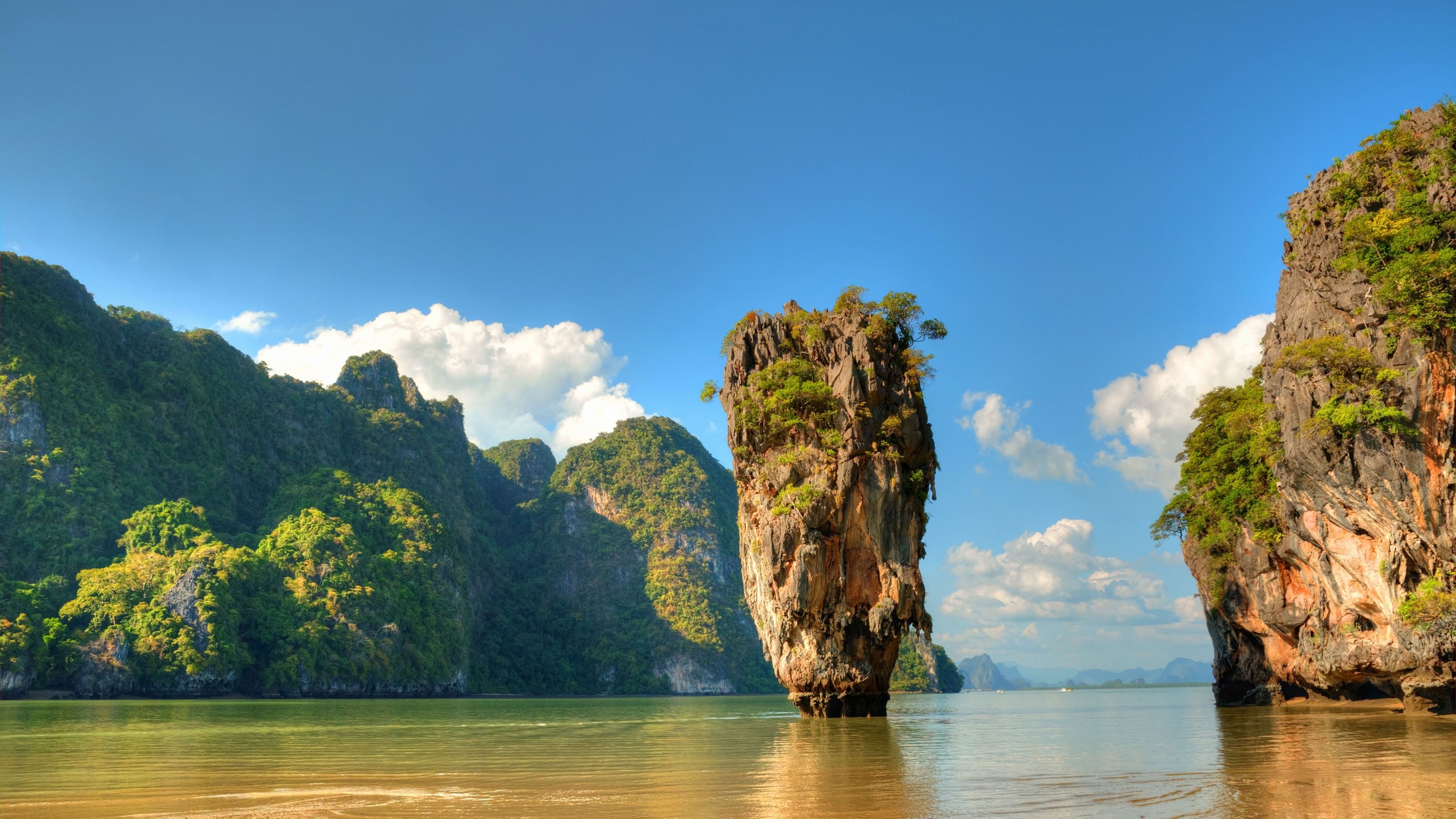 Khao Phing Kan, Phuket Wallpaper, 3840x2160 4K Desktop