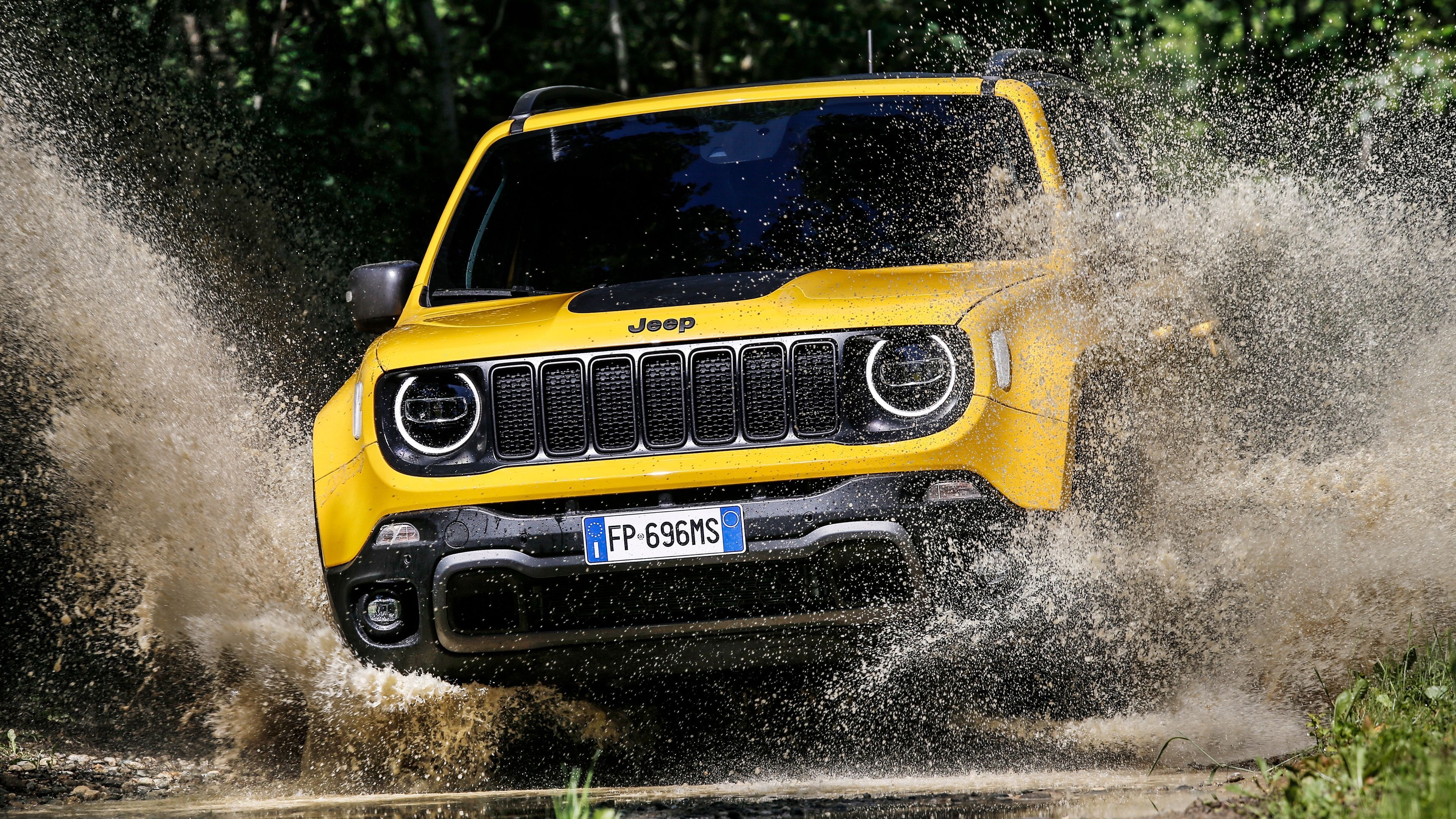 Jeep Renegade, Top free backgrounds, 3840x2160 4K Desktop