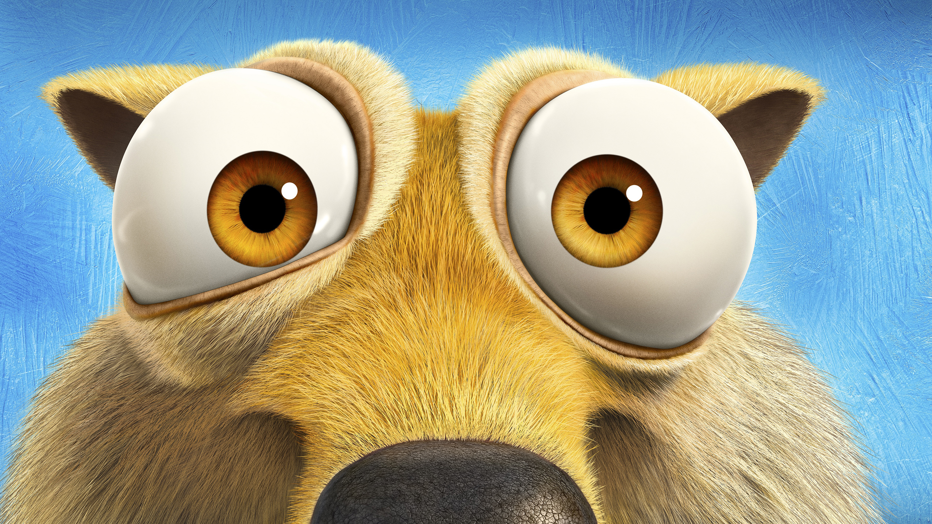 Ice Age, Scrat wallpapers, Mischievous squirrel, Hilarious ice age antics, 3840x2160 4K Desktop