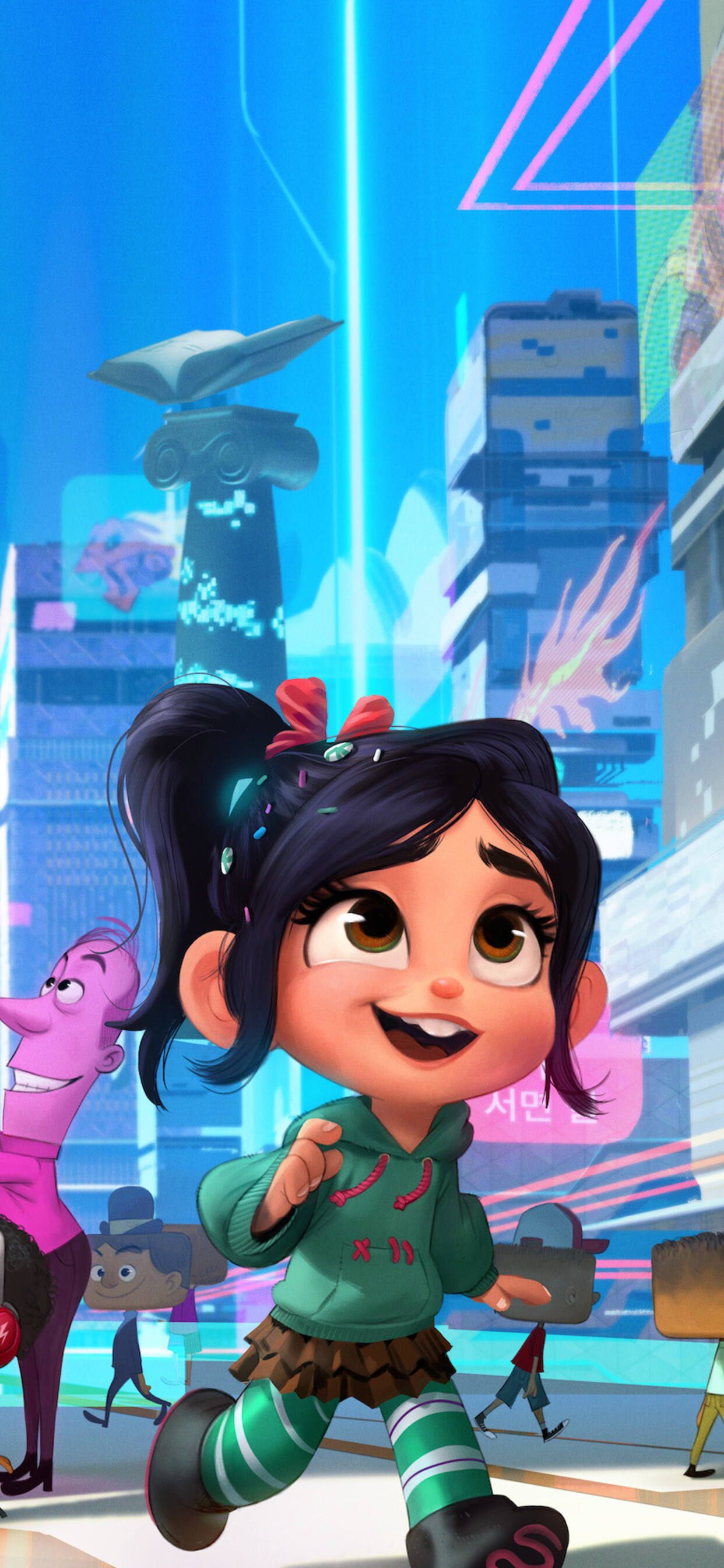 Wreck-It Ralph 2, 2018, Movie, iPhone XS Max, 1250x2690 HD Phone