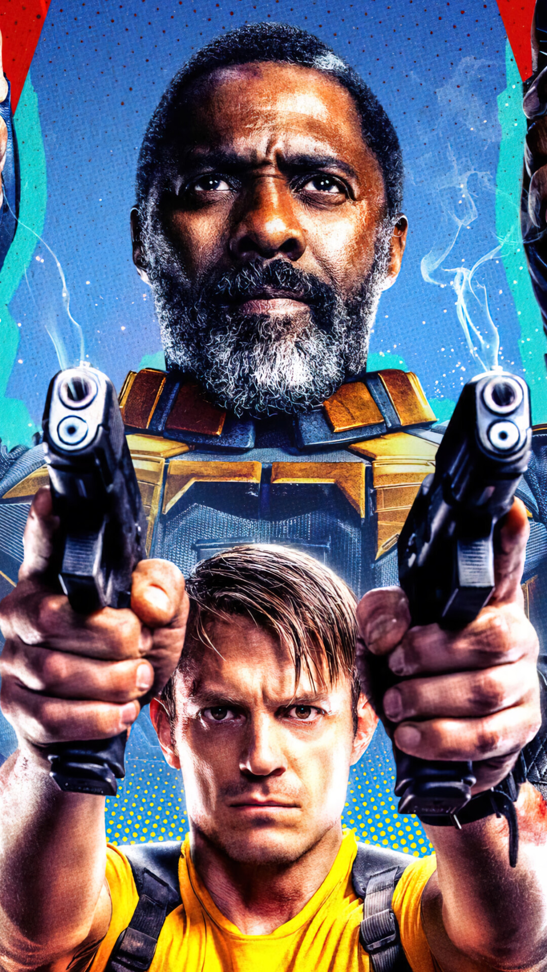 Rick Flag and Bloodsport, Suicide Squad Wallpaper, 1080x1920 Full HD Phone