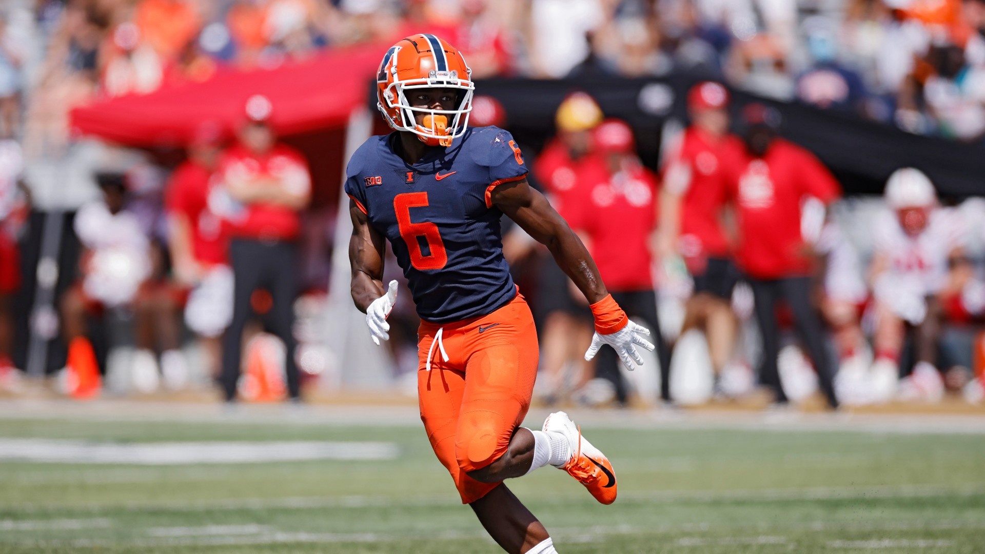 Tony Adams, Illinois Fighting Illini Football Wallpaper, 1920x1080 Full HD Desktop