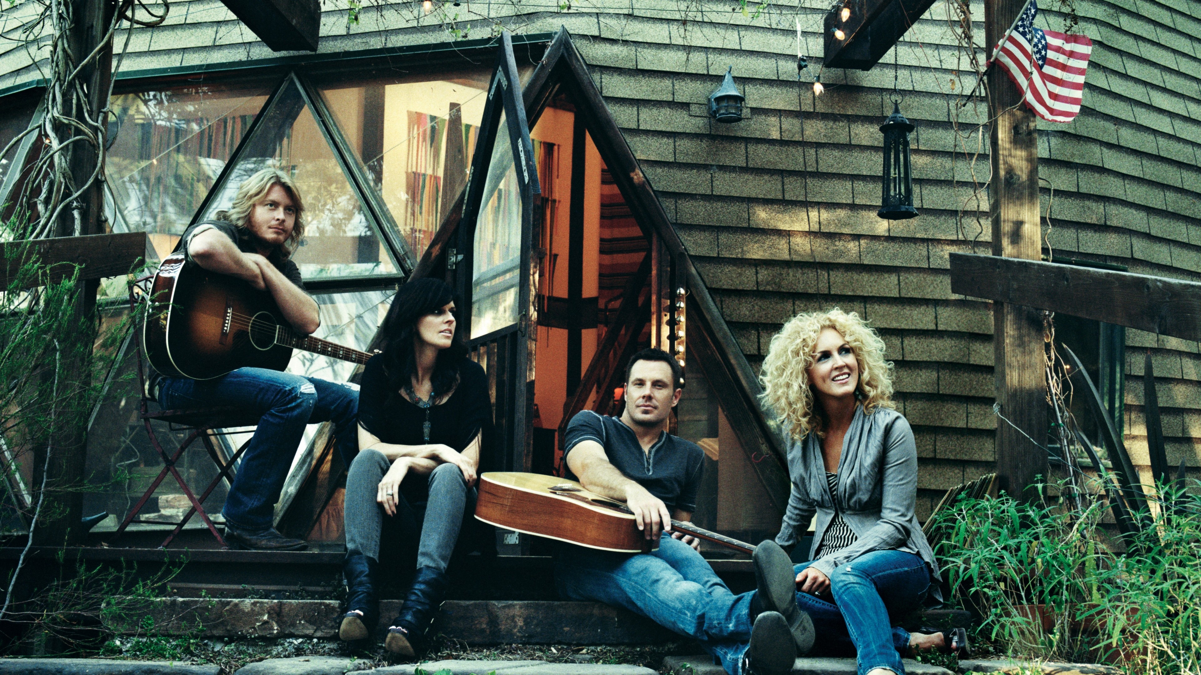 Wallpaper Little Big Town, Top music artist and bands, Karen Fairchild, Kimberly Schlapman, Jimi Westbrook, Phillip Sweet, country, Celebrities #4720 3840x2160